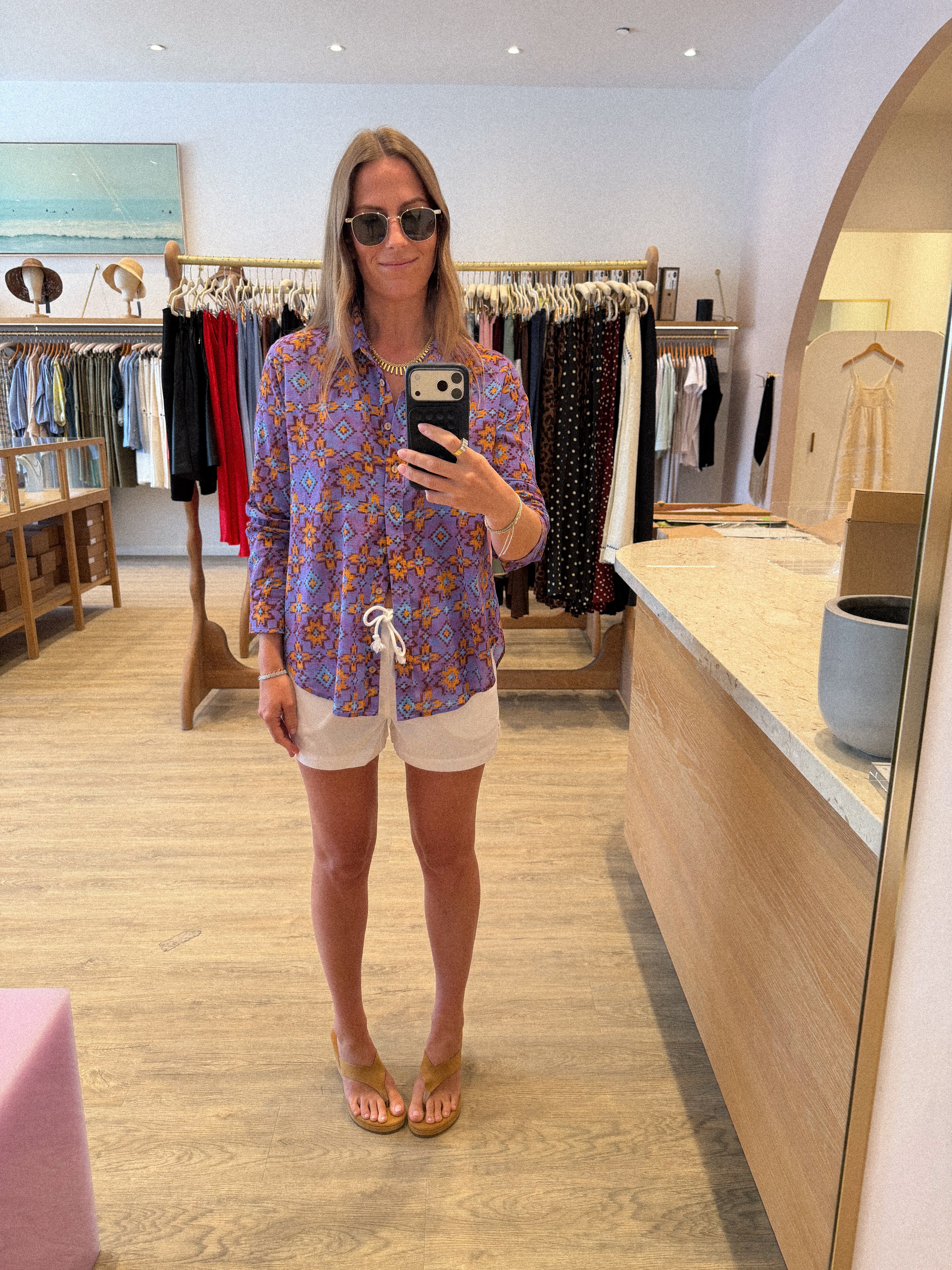 SCOUT PRINT SHIRT