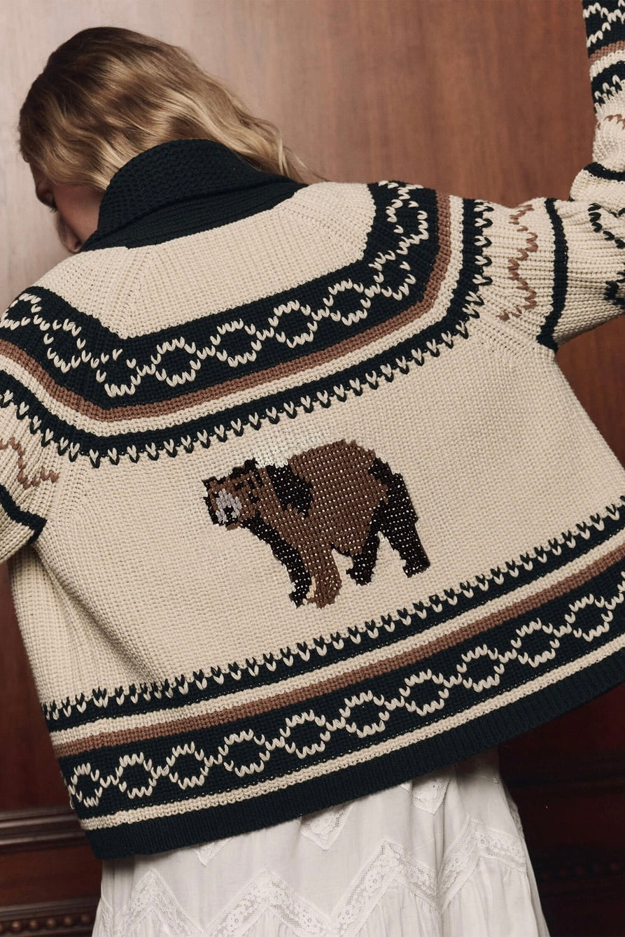 THE BEAR LODGE CARDIGAN