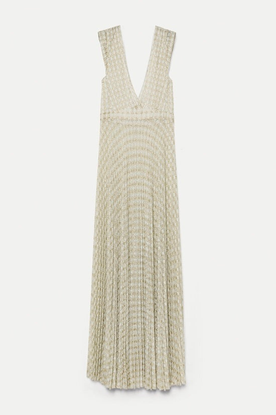 ROBE EN JERSEY ORNÉE DE STRASS