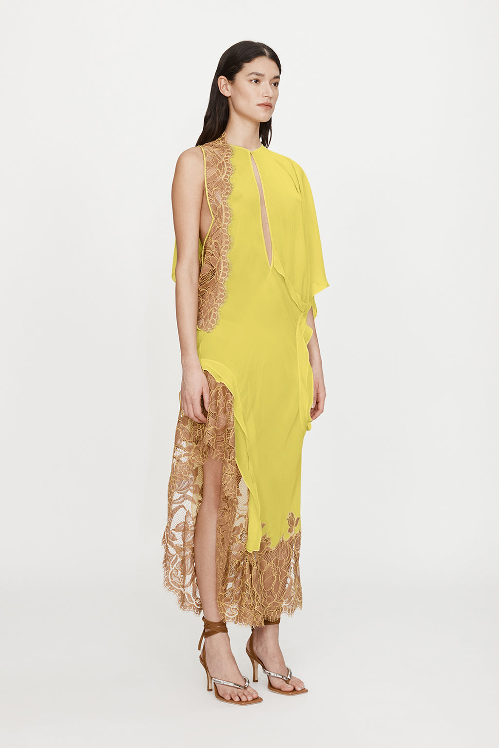 ALUNA LACE CONCAVE DRESS