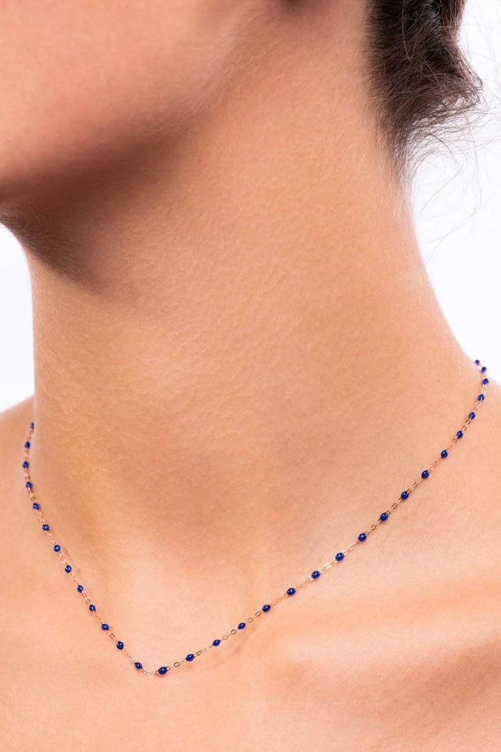 CLASSIC 16" GIGI NECKLACE IN LAPIS