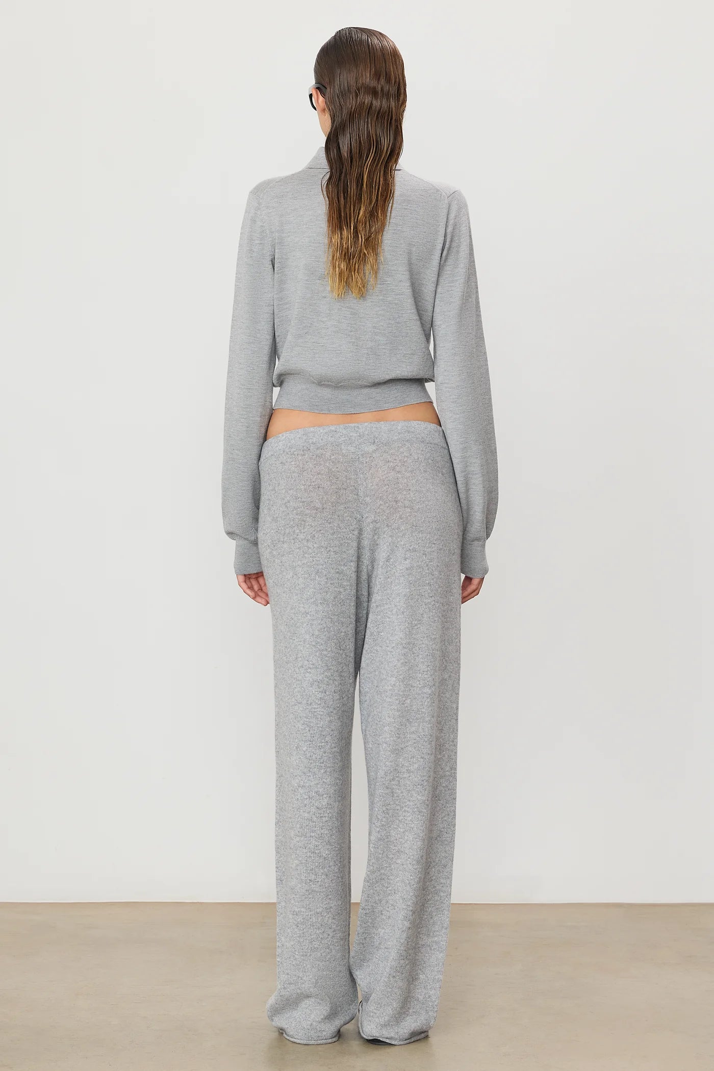 PANTALON EN CACHEMIRE CRUZ