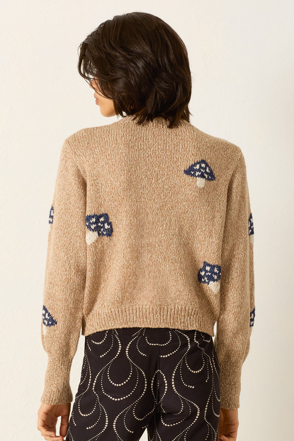 SAMMI CHAMPIGNON KNIT CARDIGAN
