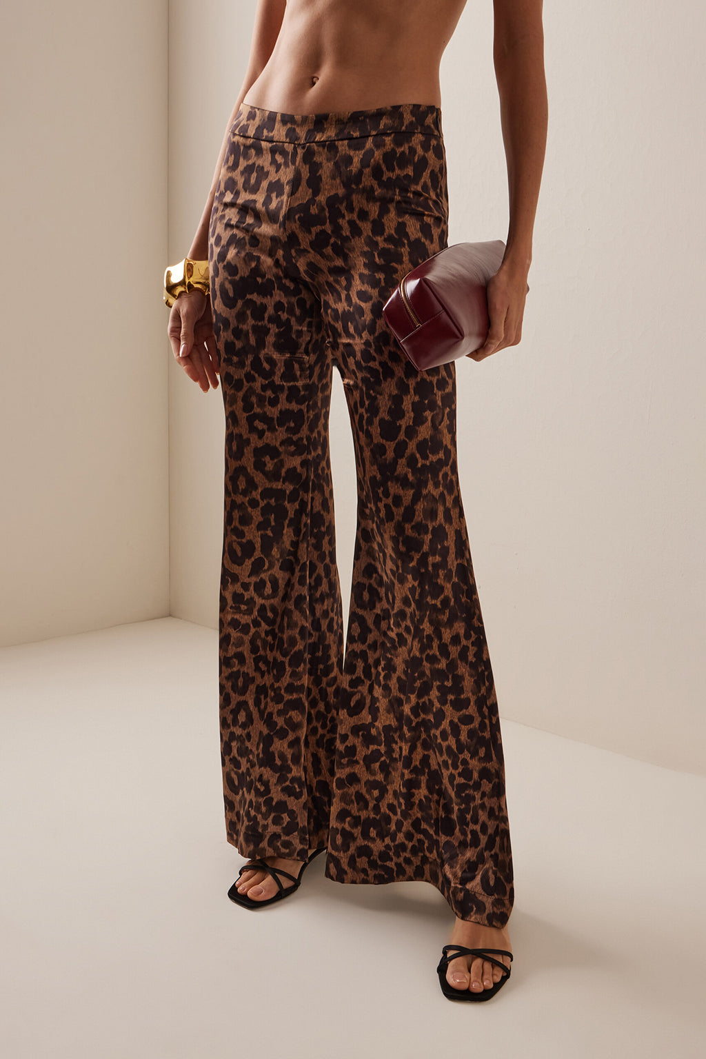 ZAOUA SILK CREPE TROUSERS