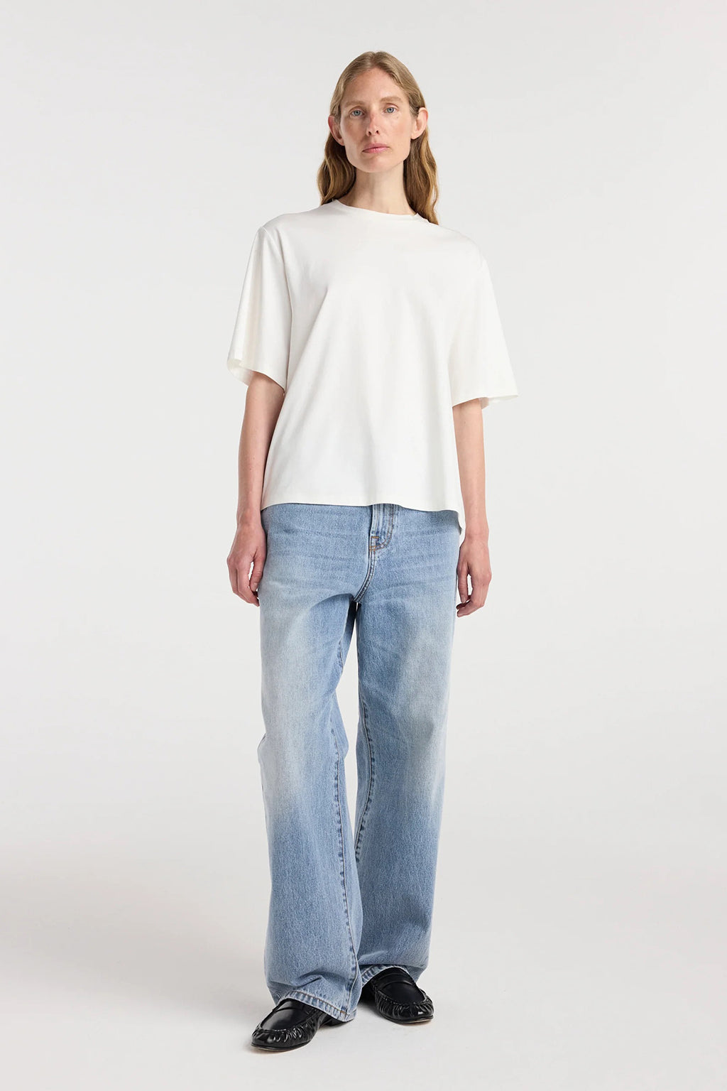 OVERSIZED COTTON SILK T-SHIRT *pre-order*