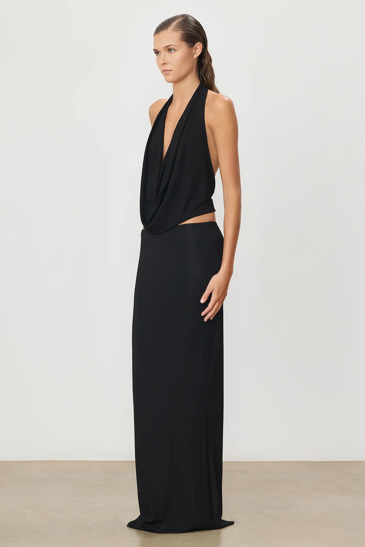 JUPE EMMA EN JERSEY MAT