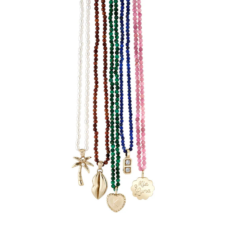 PETITE PEARL BEADED NECKLACE