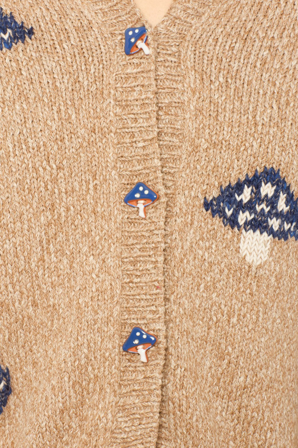 SAMMI CHAMPIGNON KNIT CARDIGAN