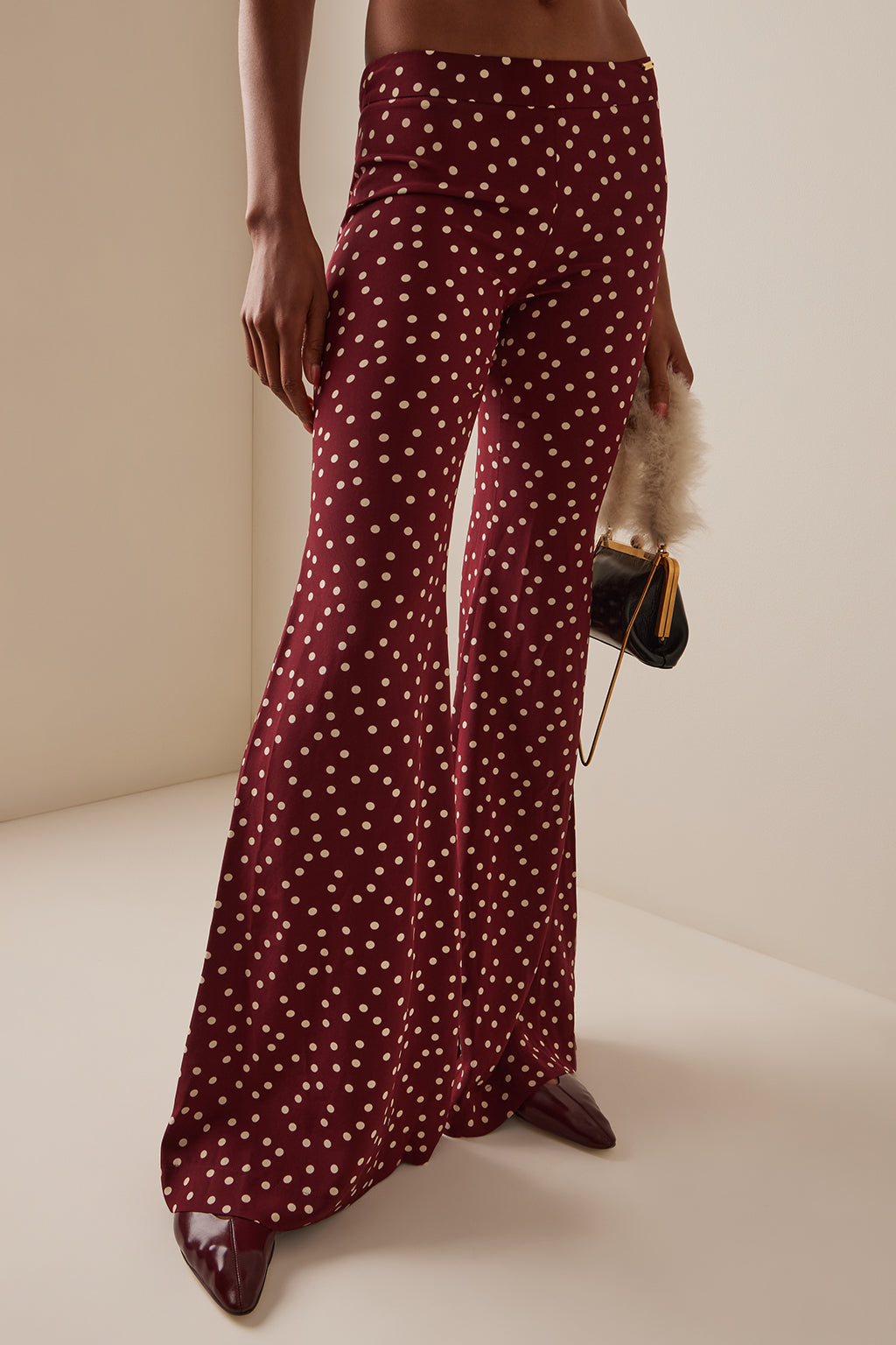 ZAOUA SILK CREPE TROUSERS