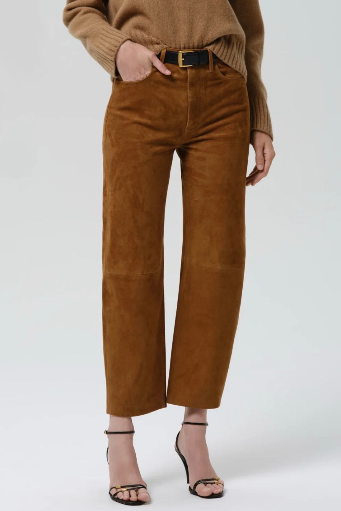 MIRO RELAXED SUEDE PANT
