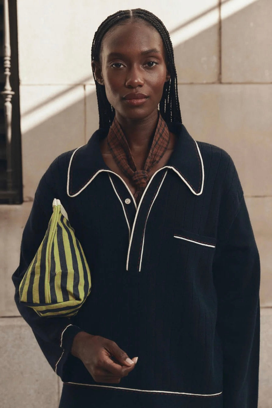 THE STRIPE POUCH