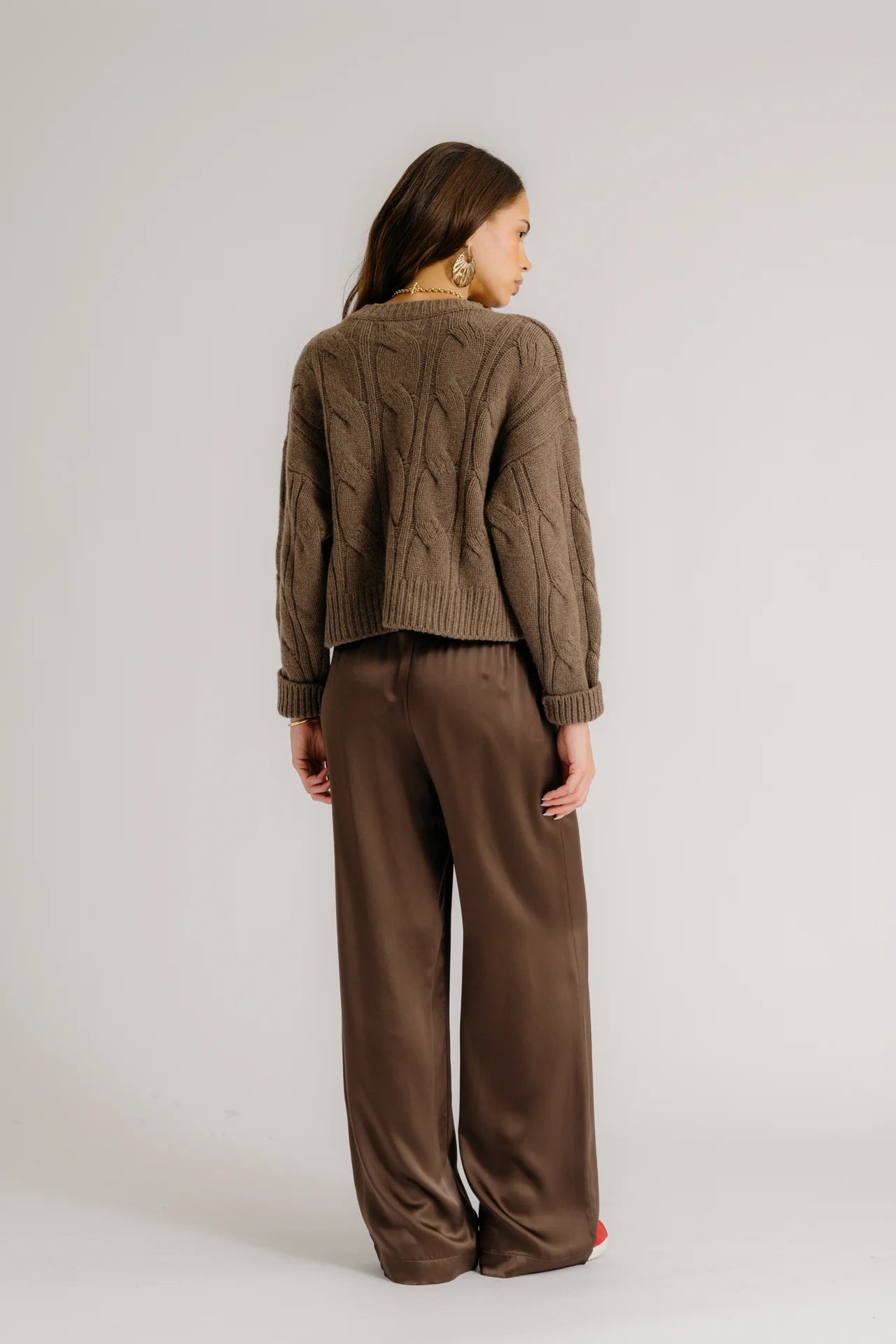 PANTALON LARGE EN SOIE BRYNN