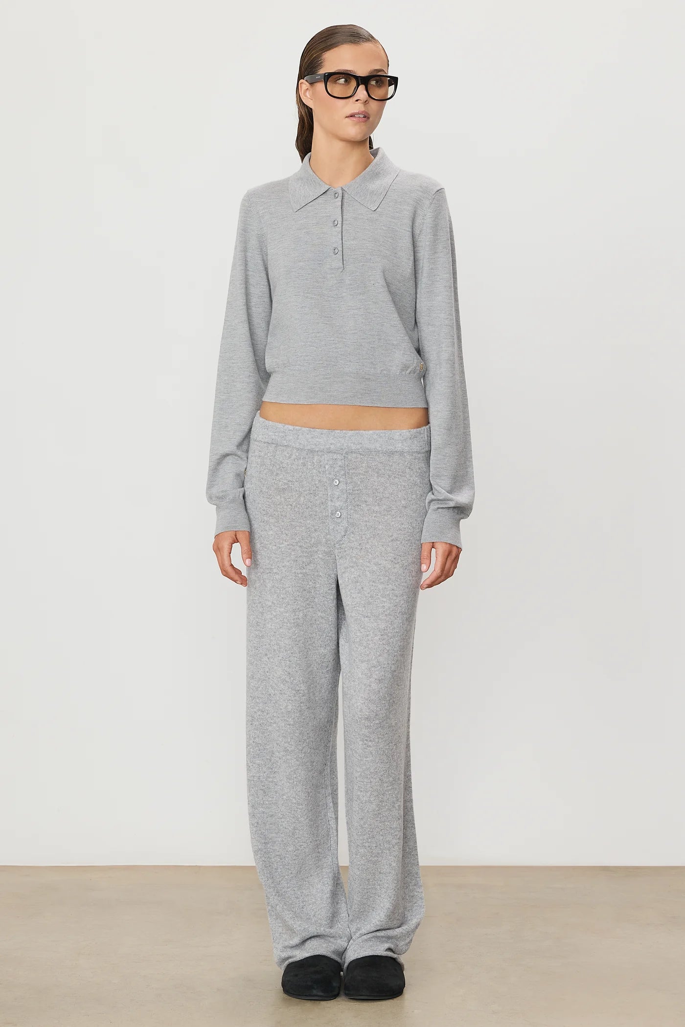 PANTALON EN CACHEMIRE CRUZ