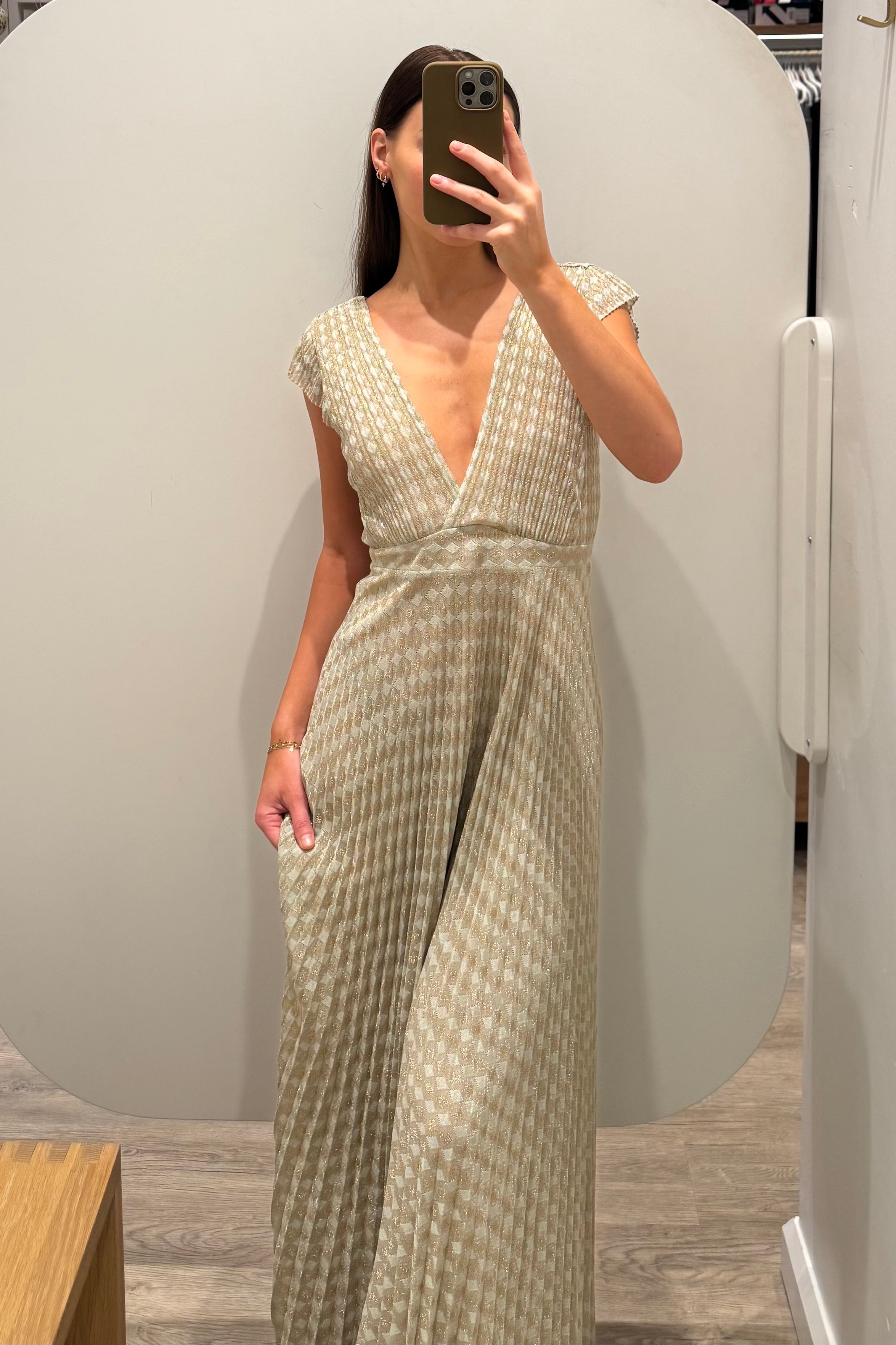 DIAMOND JERSEY DRESS