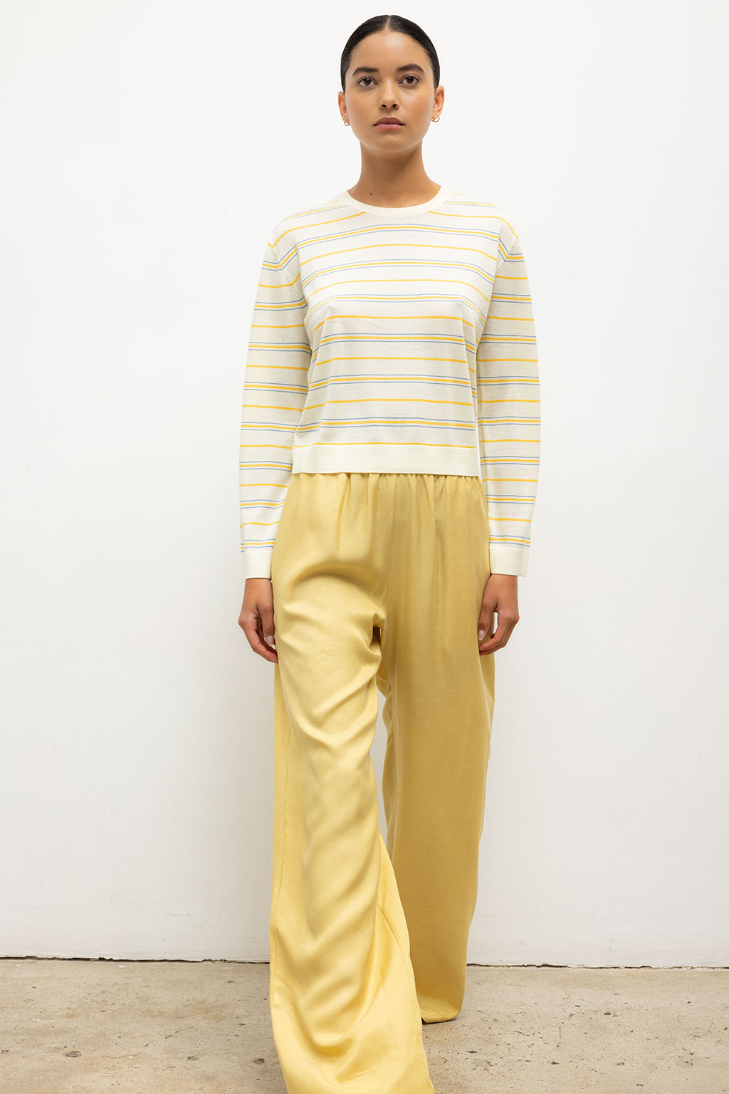 PULL CLASSIQUE EN TRICOT RAYÉ JAMES