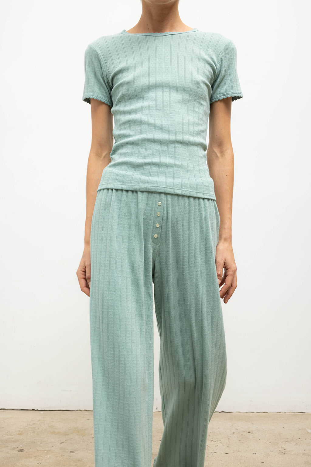 POINTELLE BOXER PANT