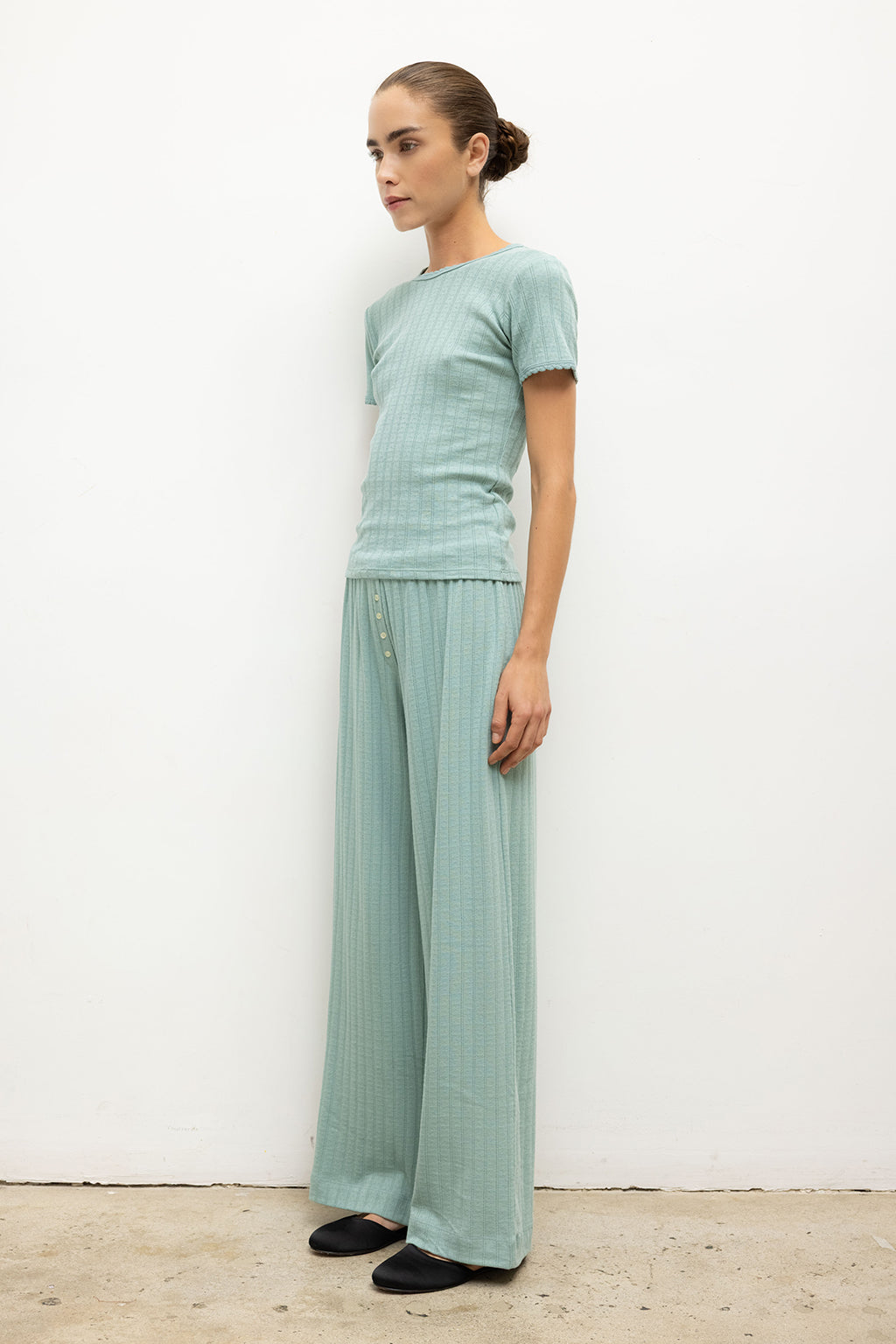POINTELLE BOXER PANT