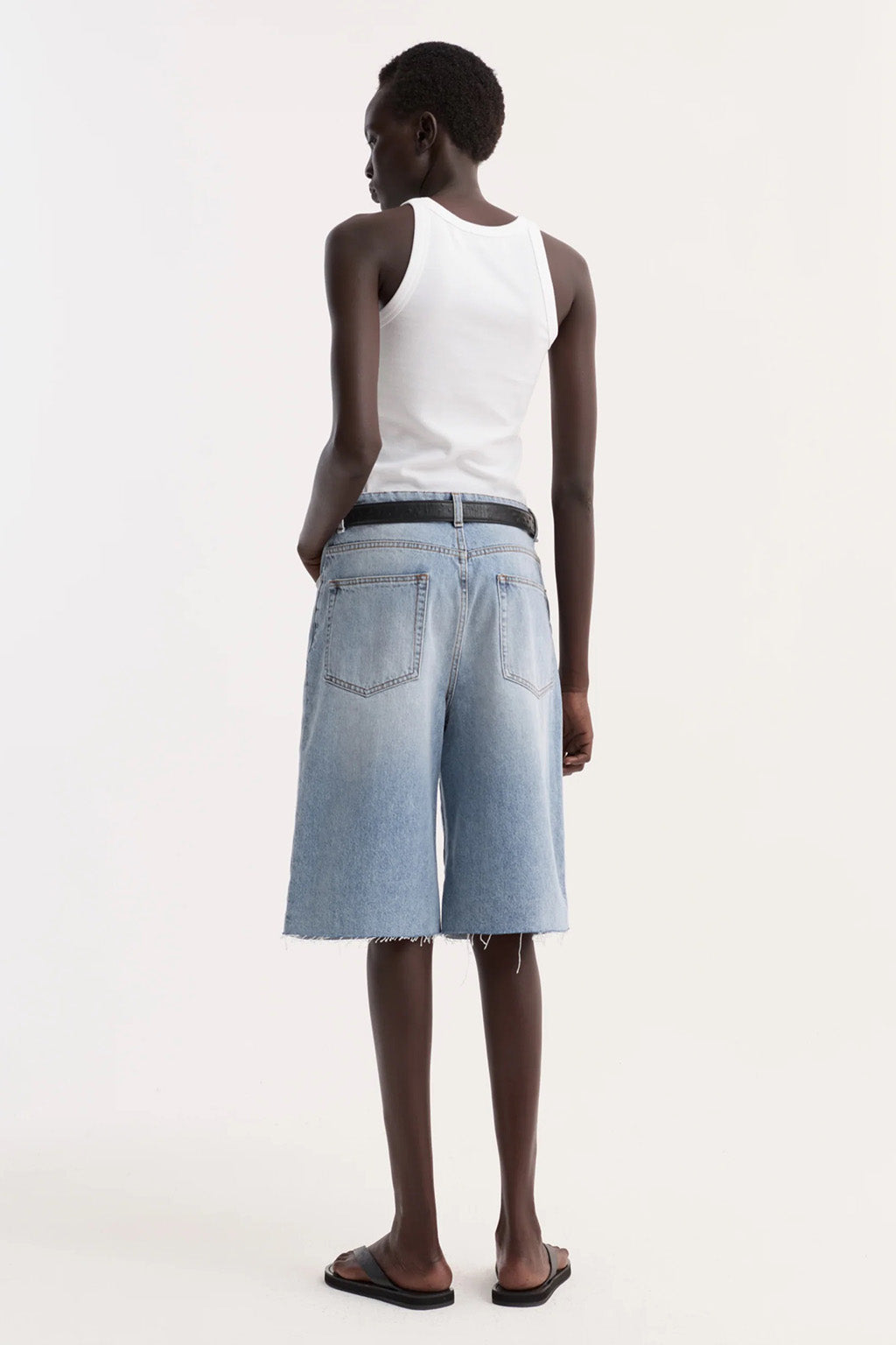 DENIM BAGGY SHORT