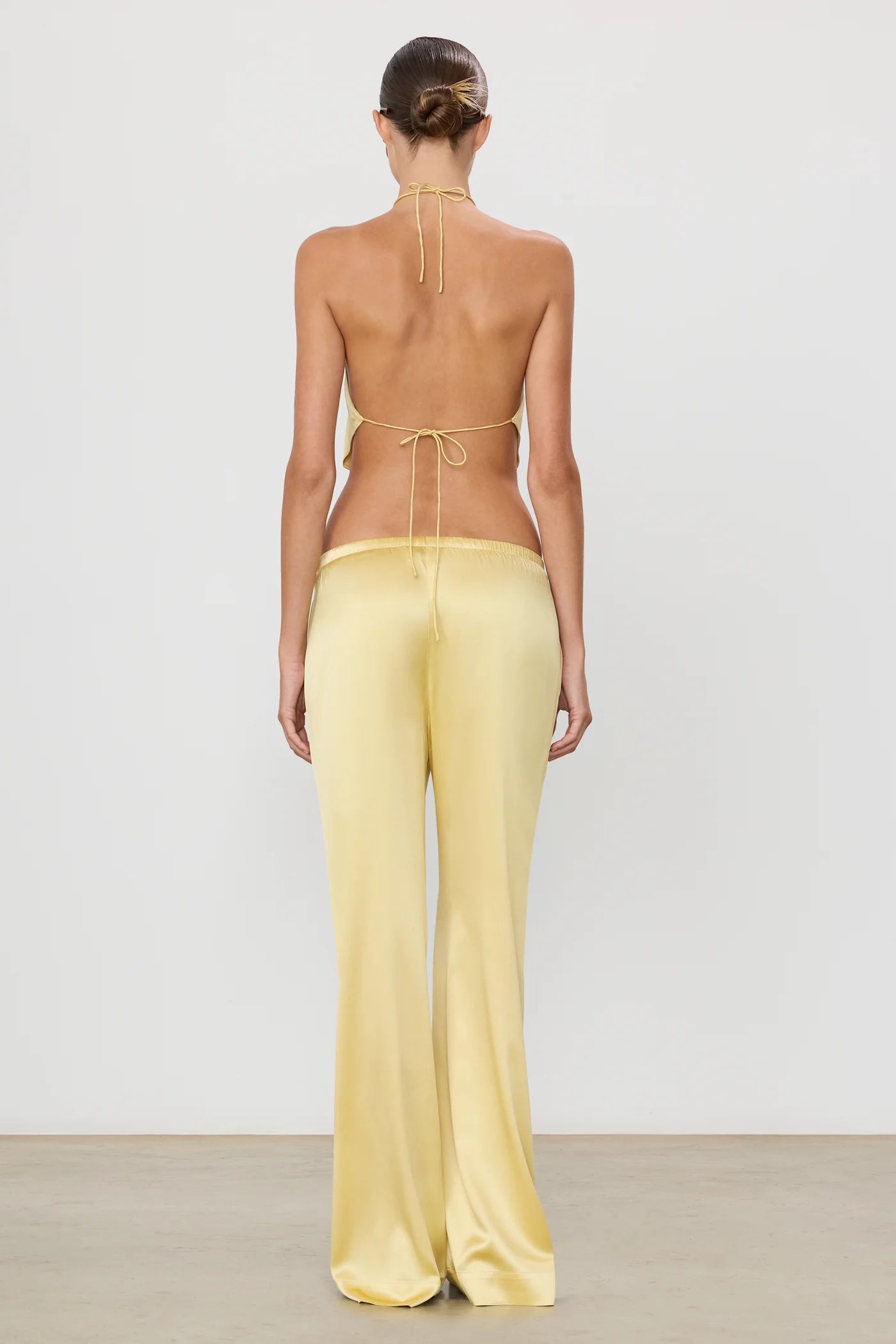 PANTALON EN SOIE BRODY