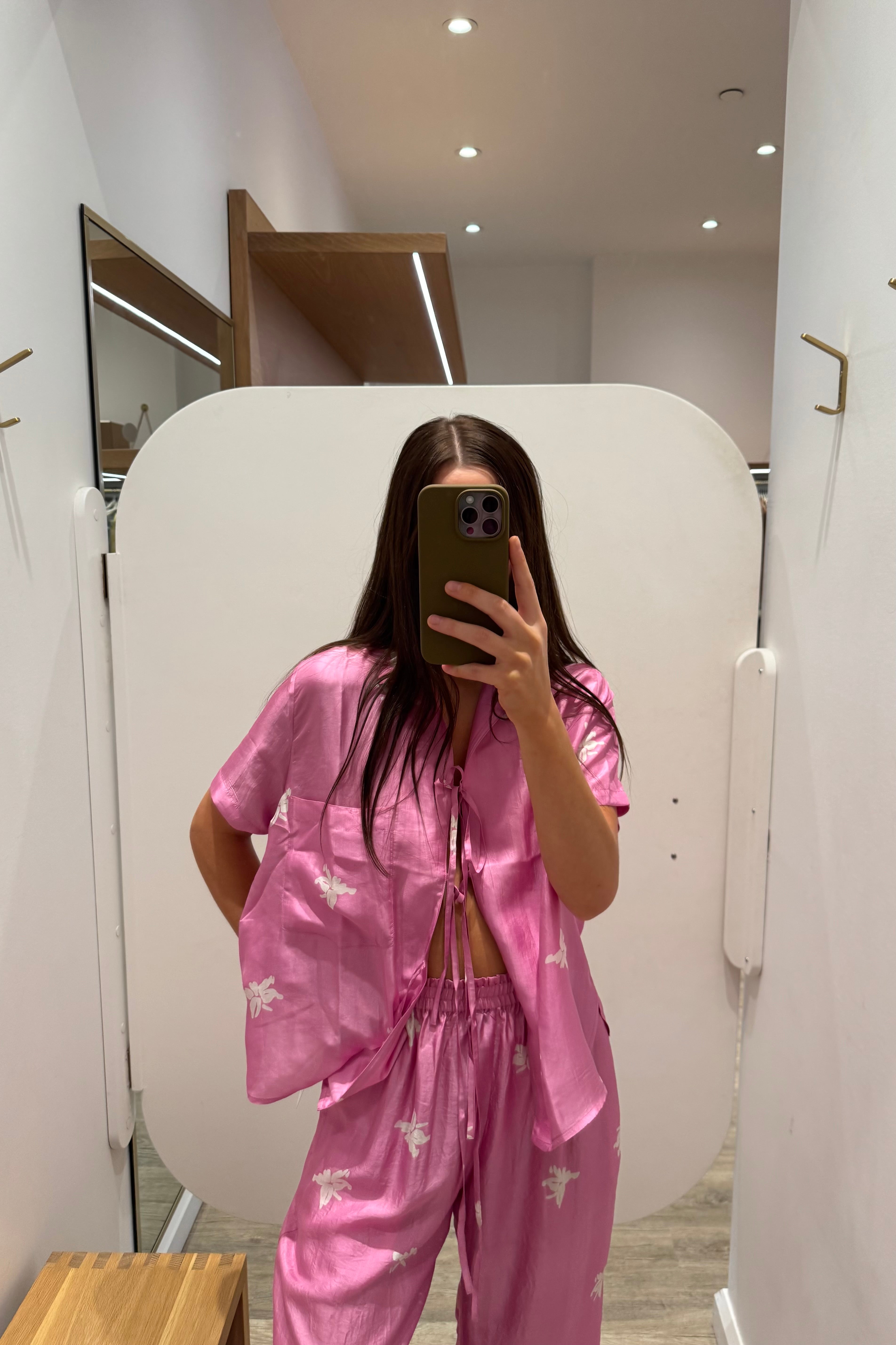 STYLA PINK JASMINE SHIRT