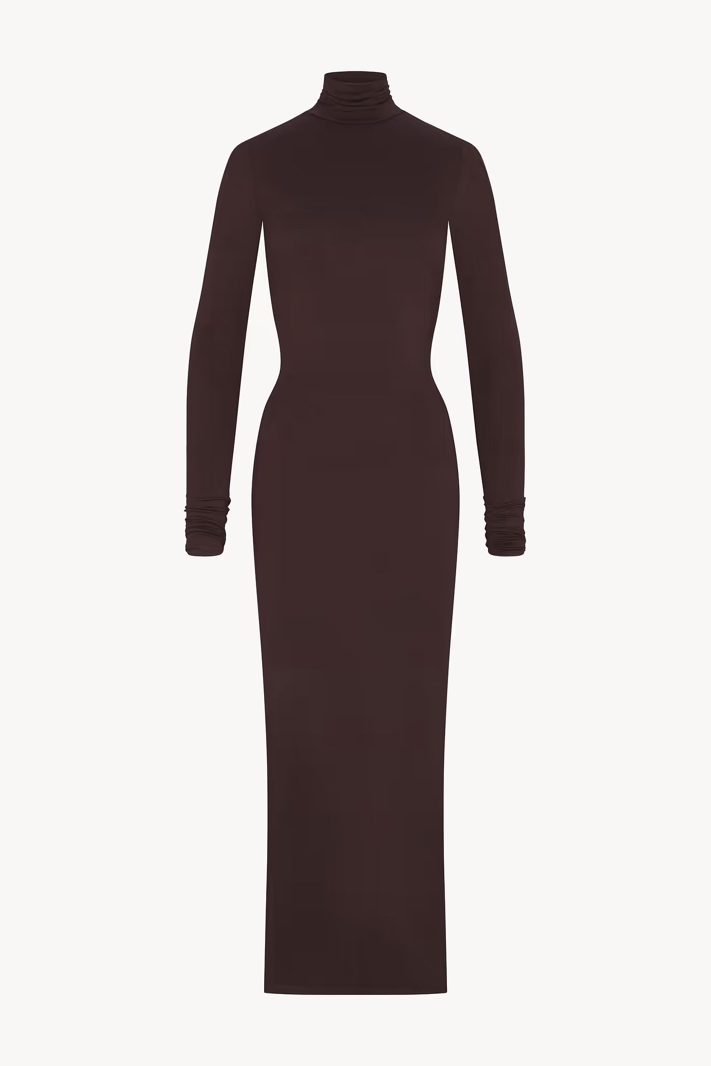 TURTLENECK MAXI DRESS