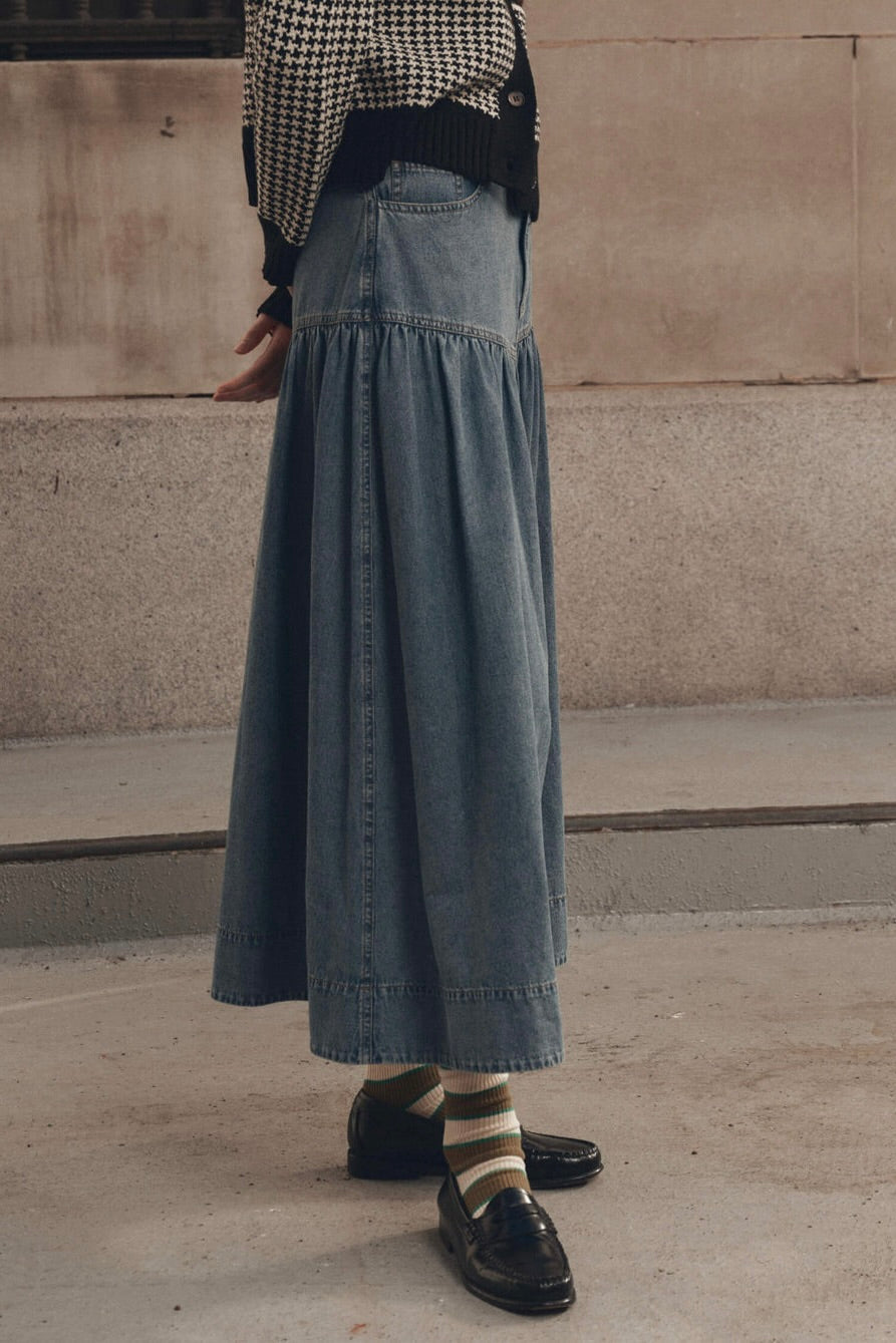 THE WESTERN YOKE SKIRT
