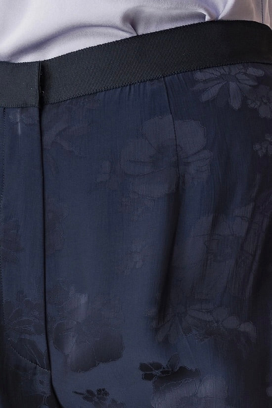 PANTALON BOUQUET JACQUARD