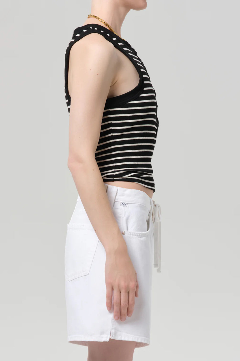 CARALYN STRIPE TANK TOP