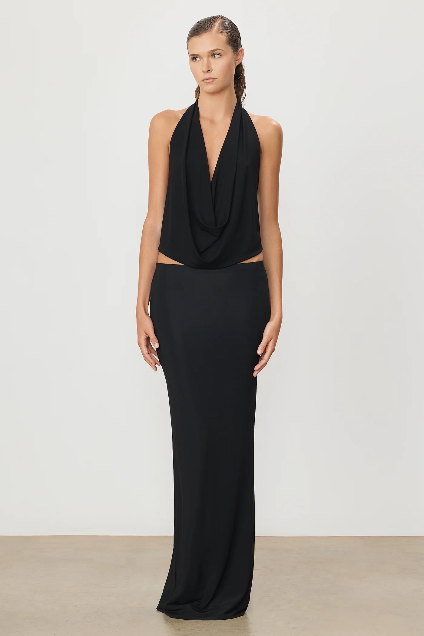 JUPE EMMA EN JERSEY MAT