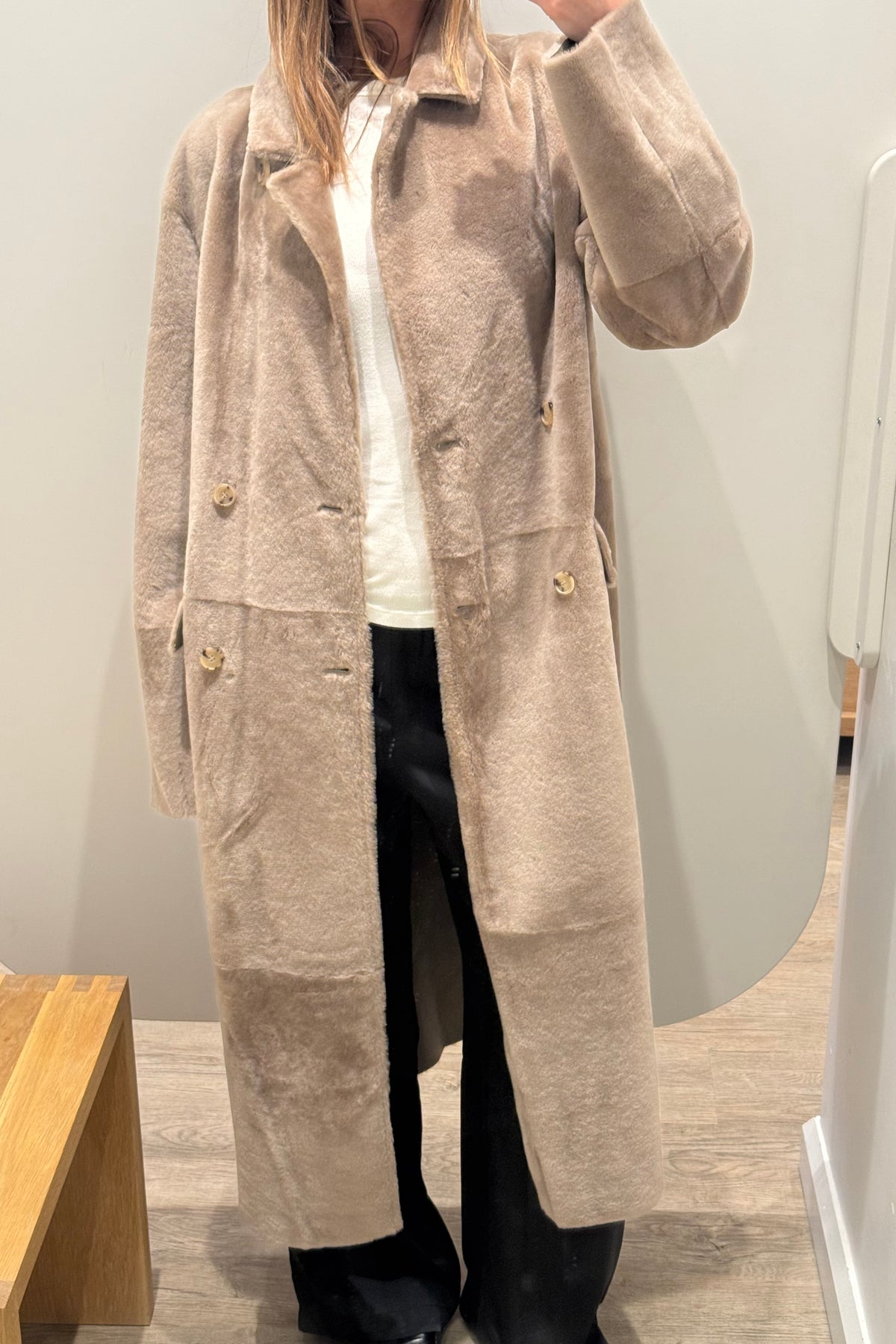 CHIKA SHEARLING JACKET