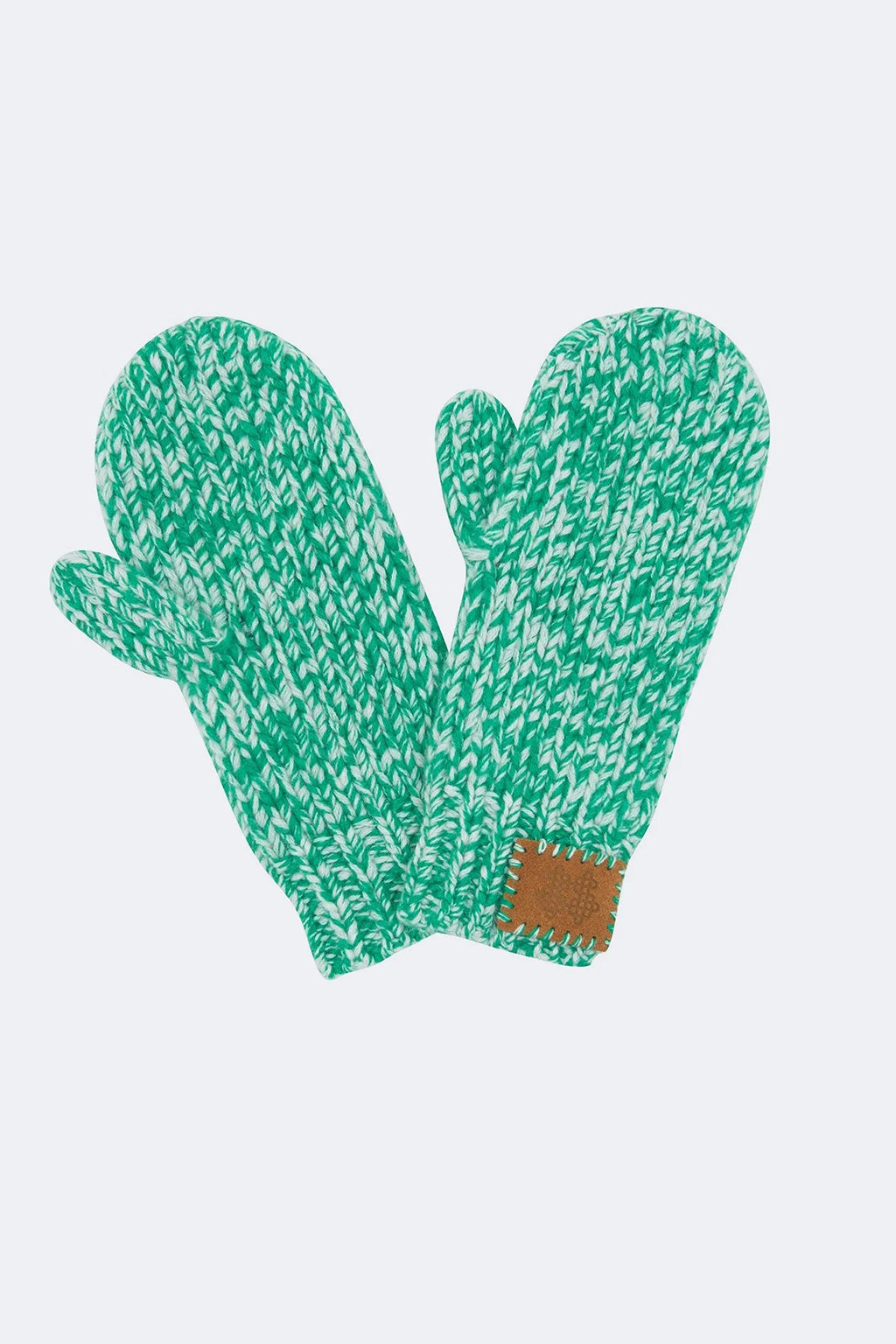 TWEED CASHMERE MITTENS