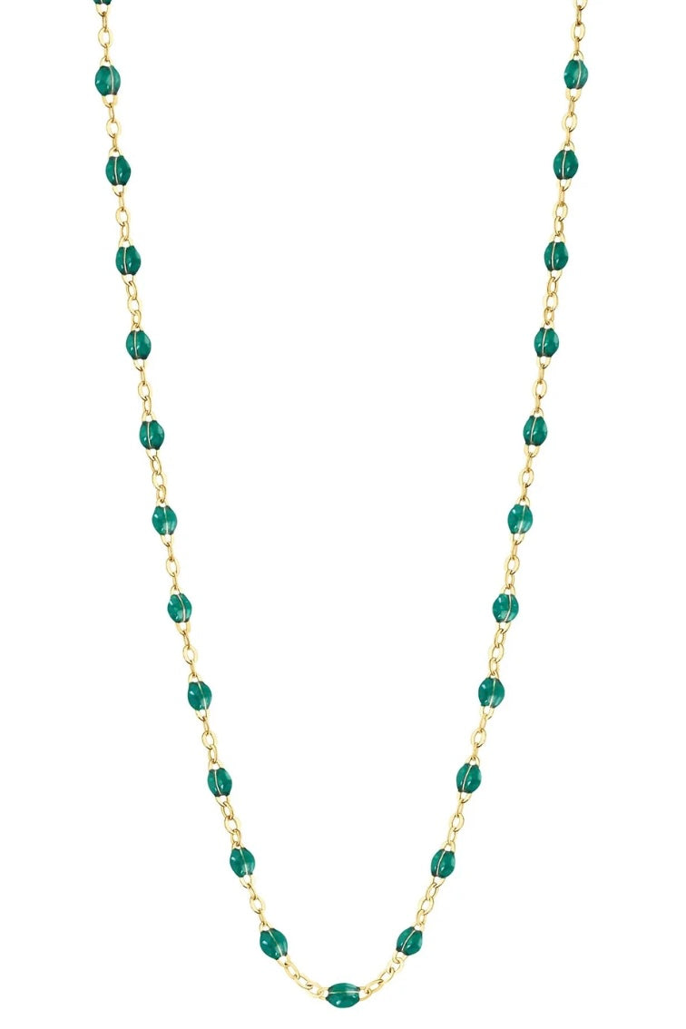 CLASSIC 16" GIGI NECKLACE IN EMERALD