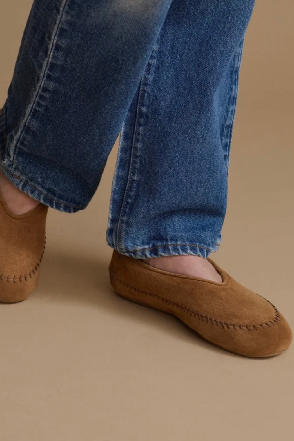 EMBER SHEARLING FLAT
