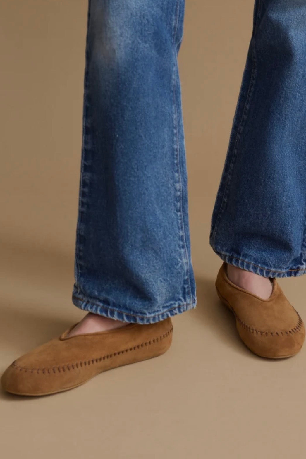 EMBER SHEARLING FLAT