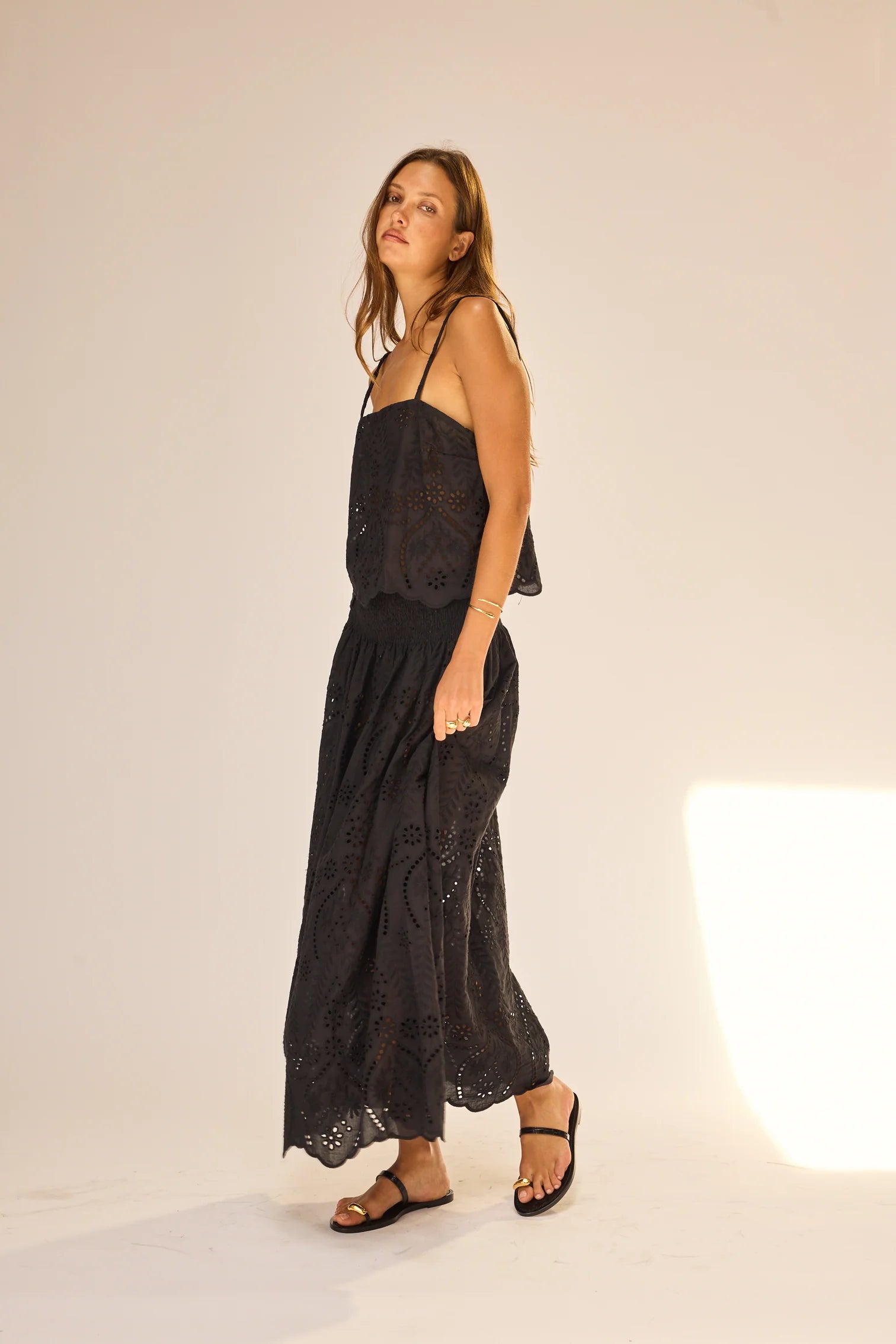 BELLA EMBROIDERED SKIRT