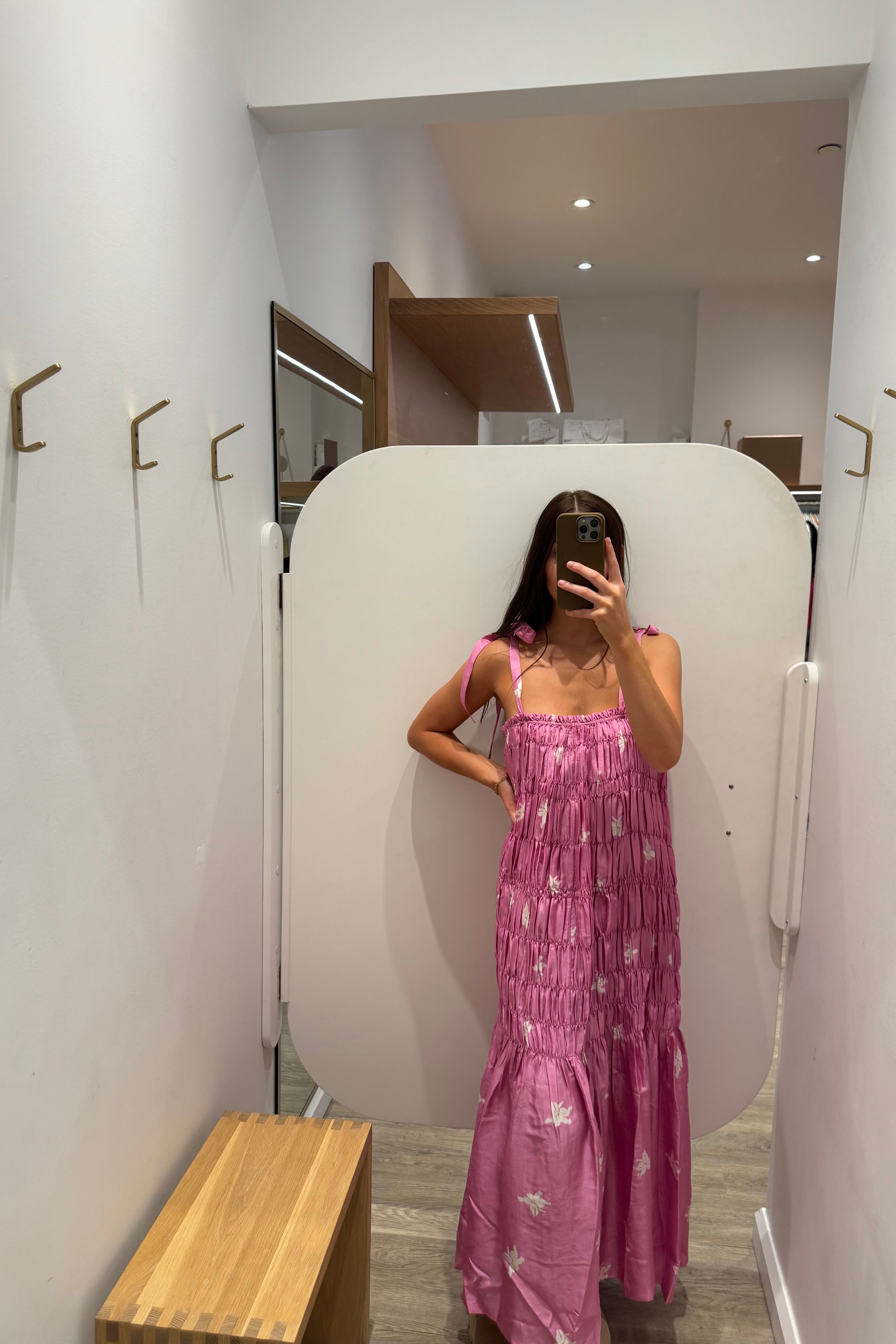 EMRYS PINK JASMINE DRESS