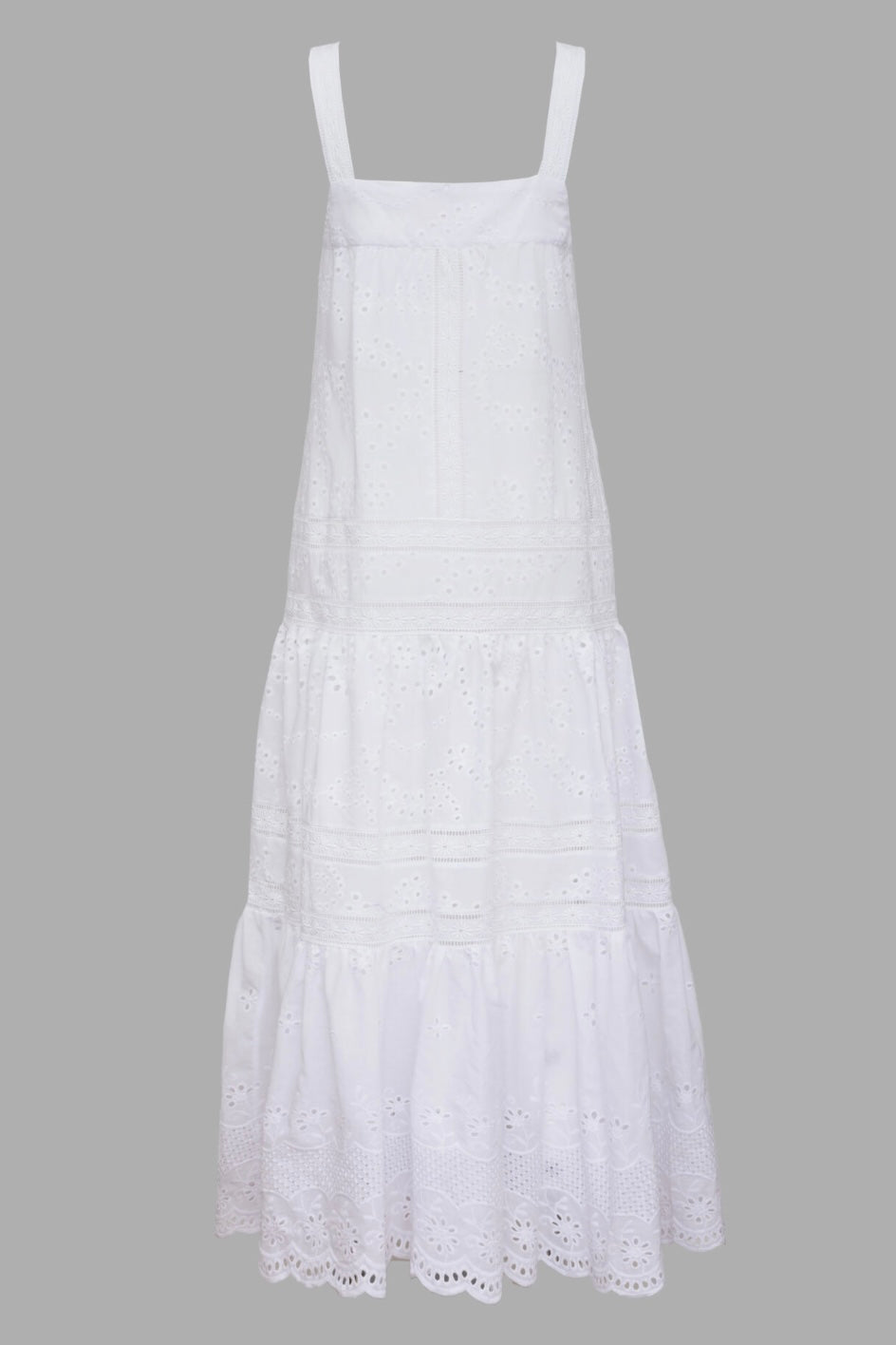 POPULONIA DRESS SANGALLO MIX