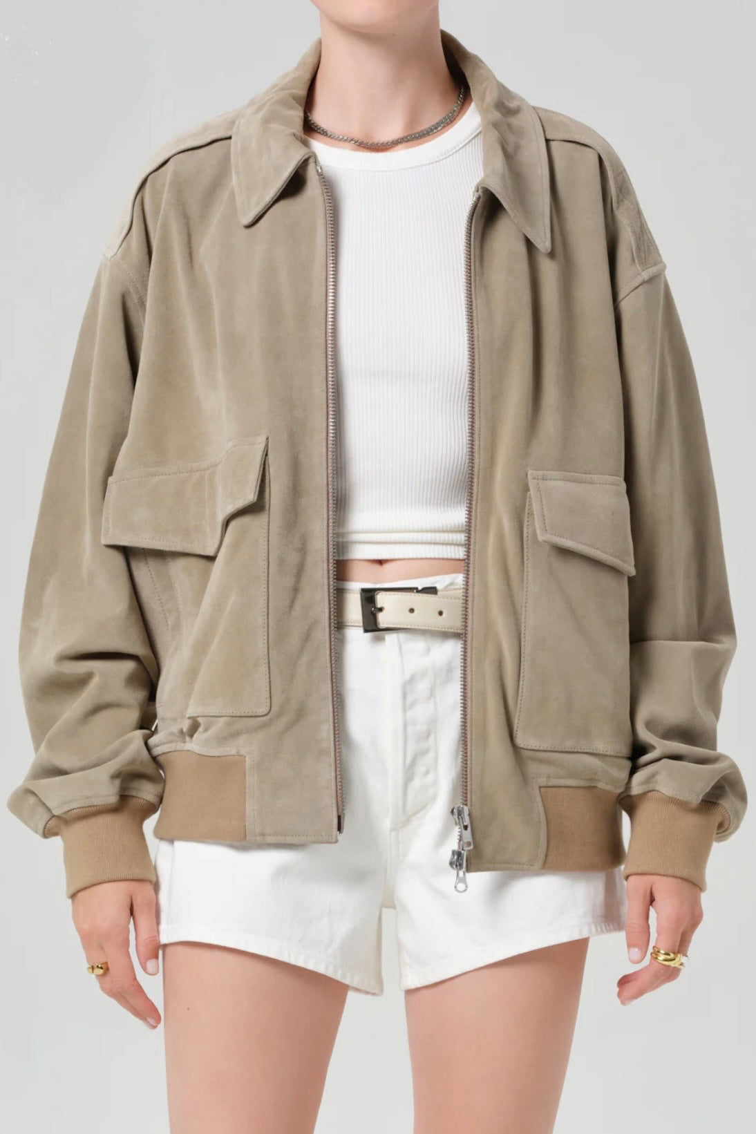 VIVIENNE SUEDE JACKET