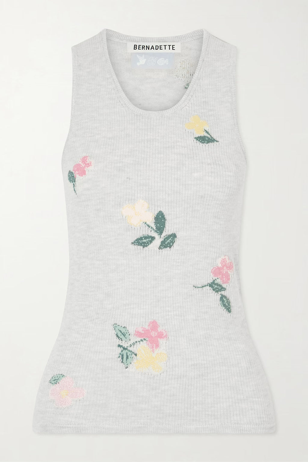 CLEMENTINE RIBBED TANK TOP