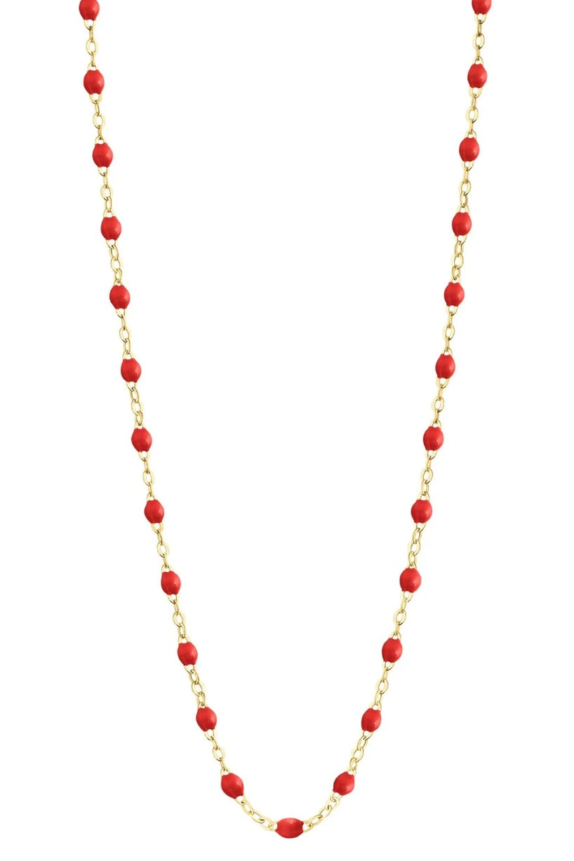 CLASSIC 16" GIGI NECKLACE IN POPPY