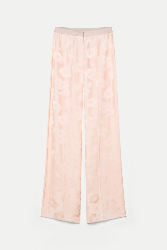 PANTALON BOUQUET JACQUARD