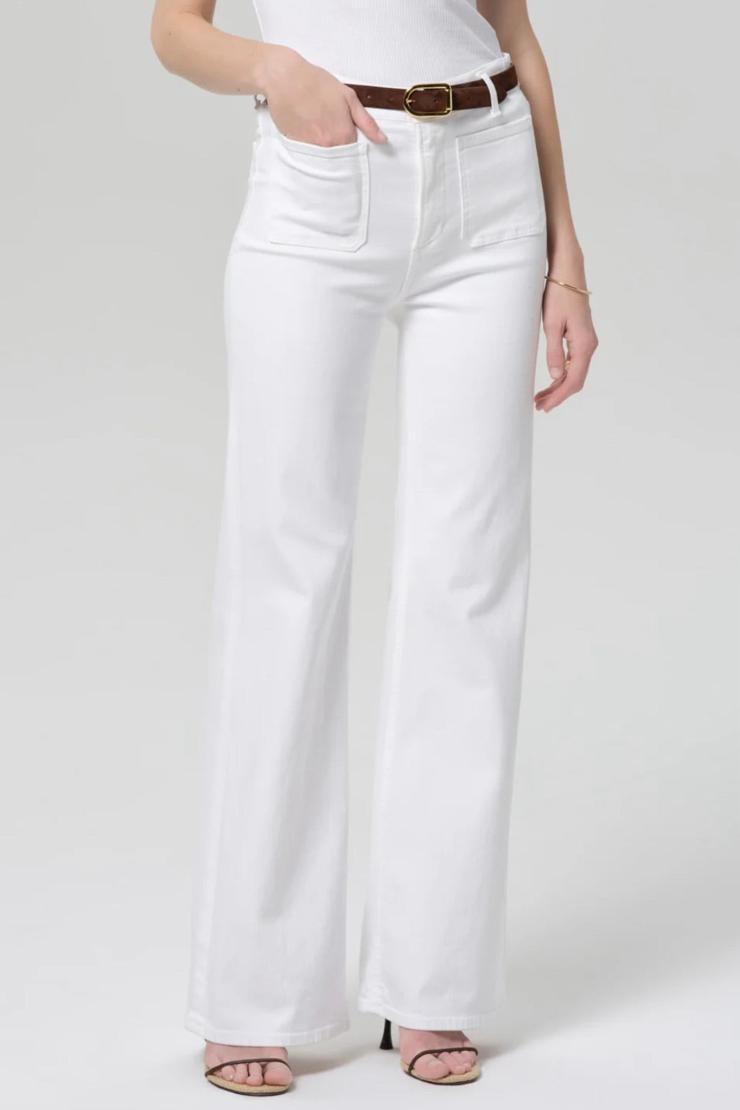 KIMBERLY PATCH POCKET FLARE