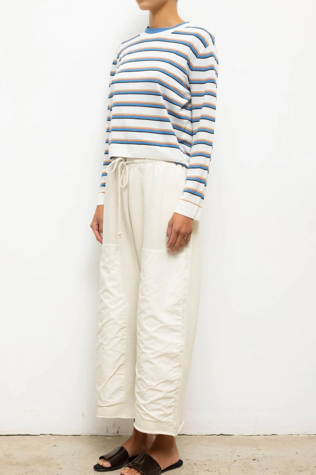 JAMES STRIPE CLASSIC CREW