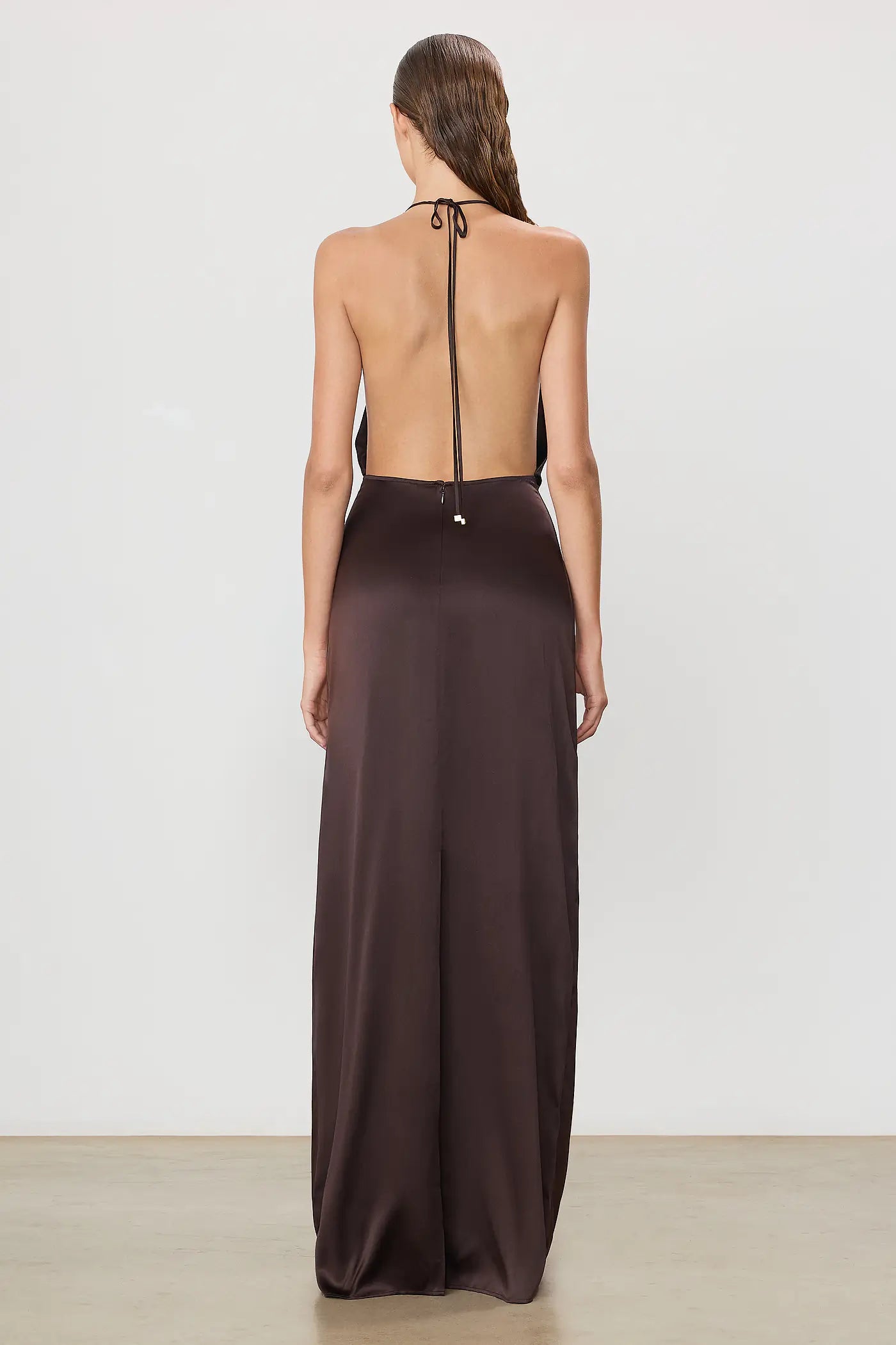 ROBE LONGUE EN SOIE CARLA