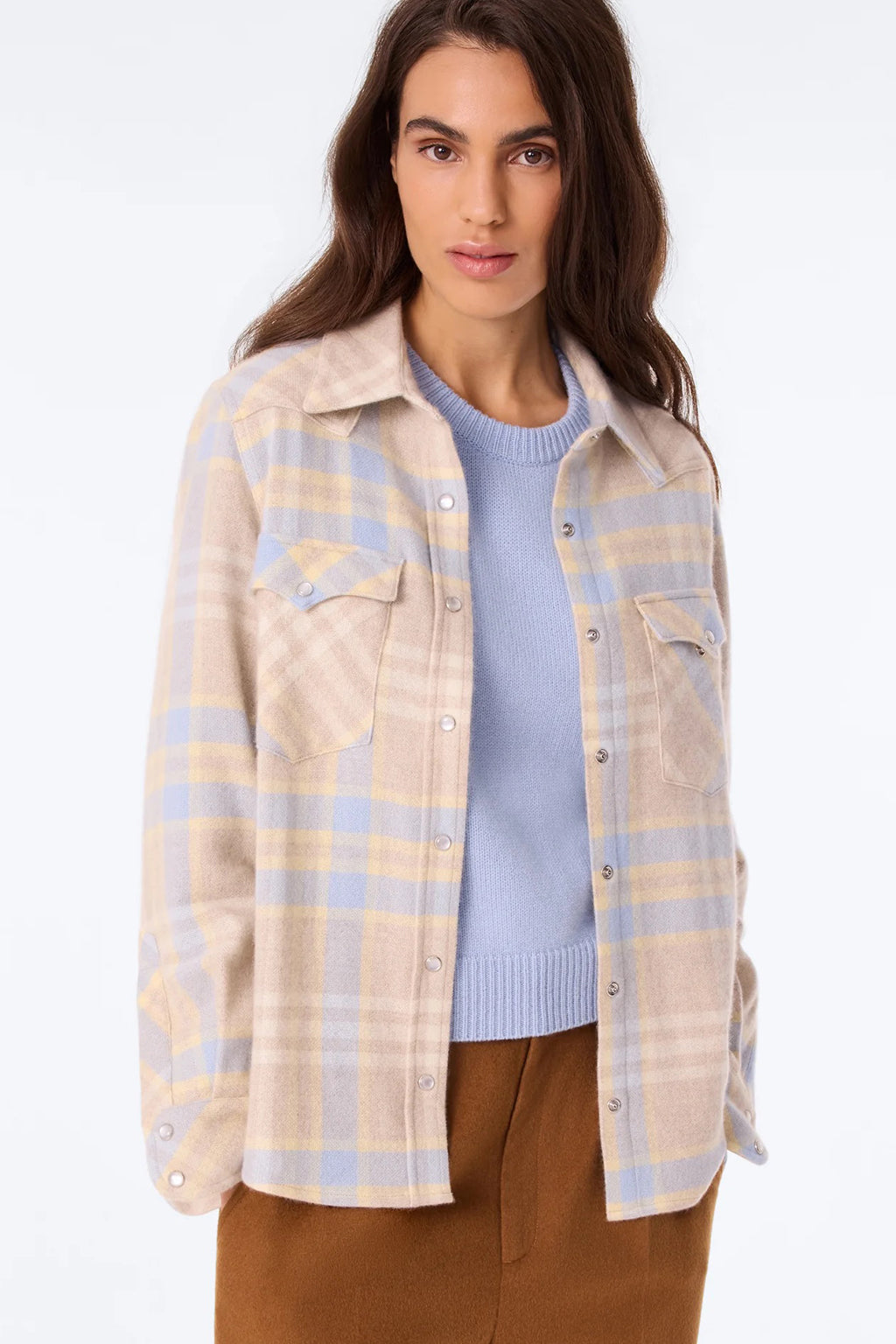 LUMBER CASHMERE SHIRT