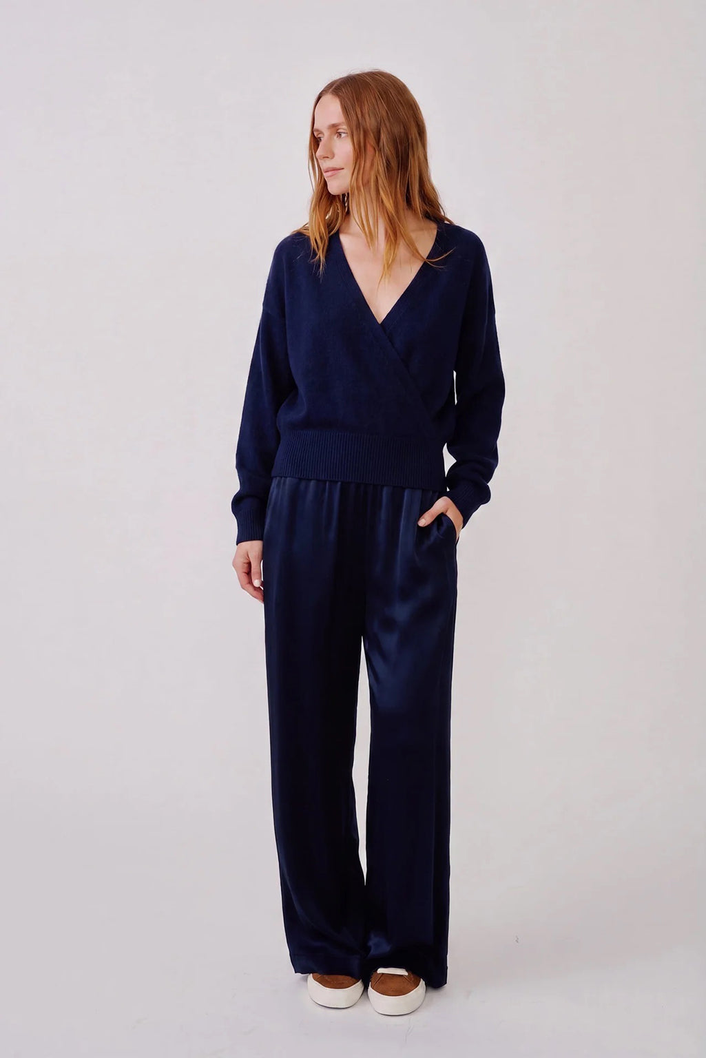 KODA WRAP SWEATER TOP