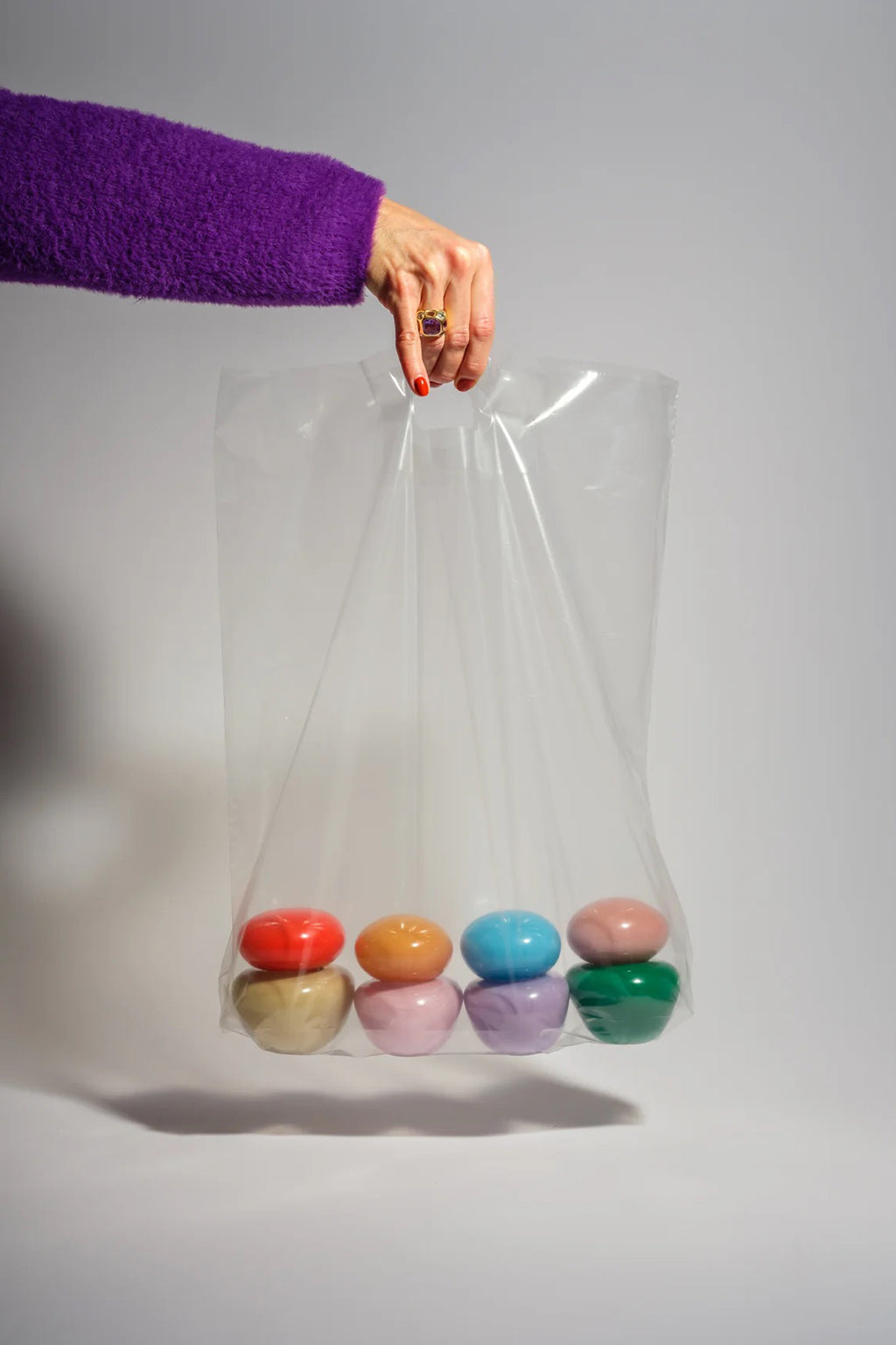 BON BON MINI IN APRICOT & MILKY ROSE