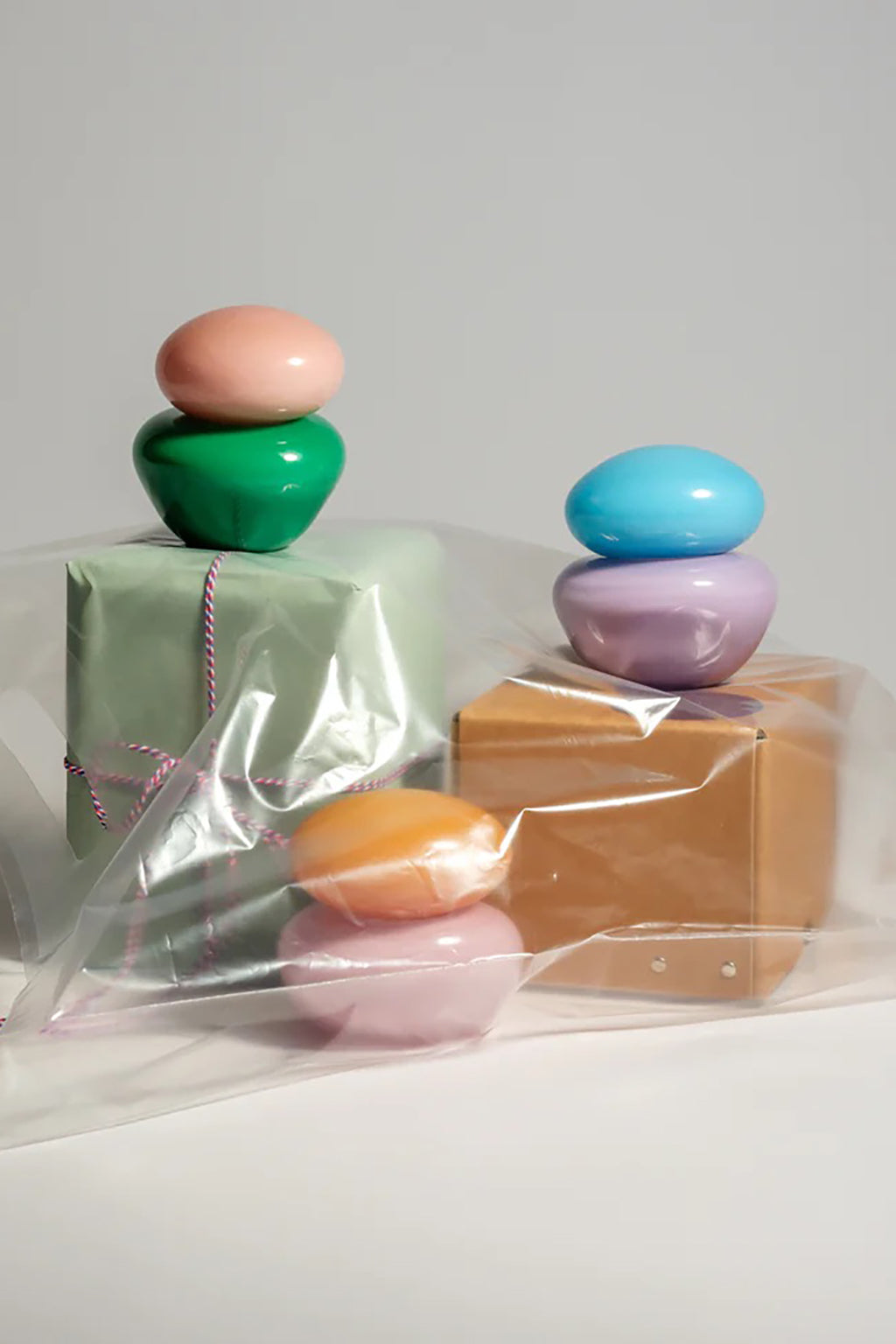 BON BON MINI IN APRICOT & MILKY ROSE