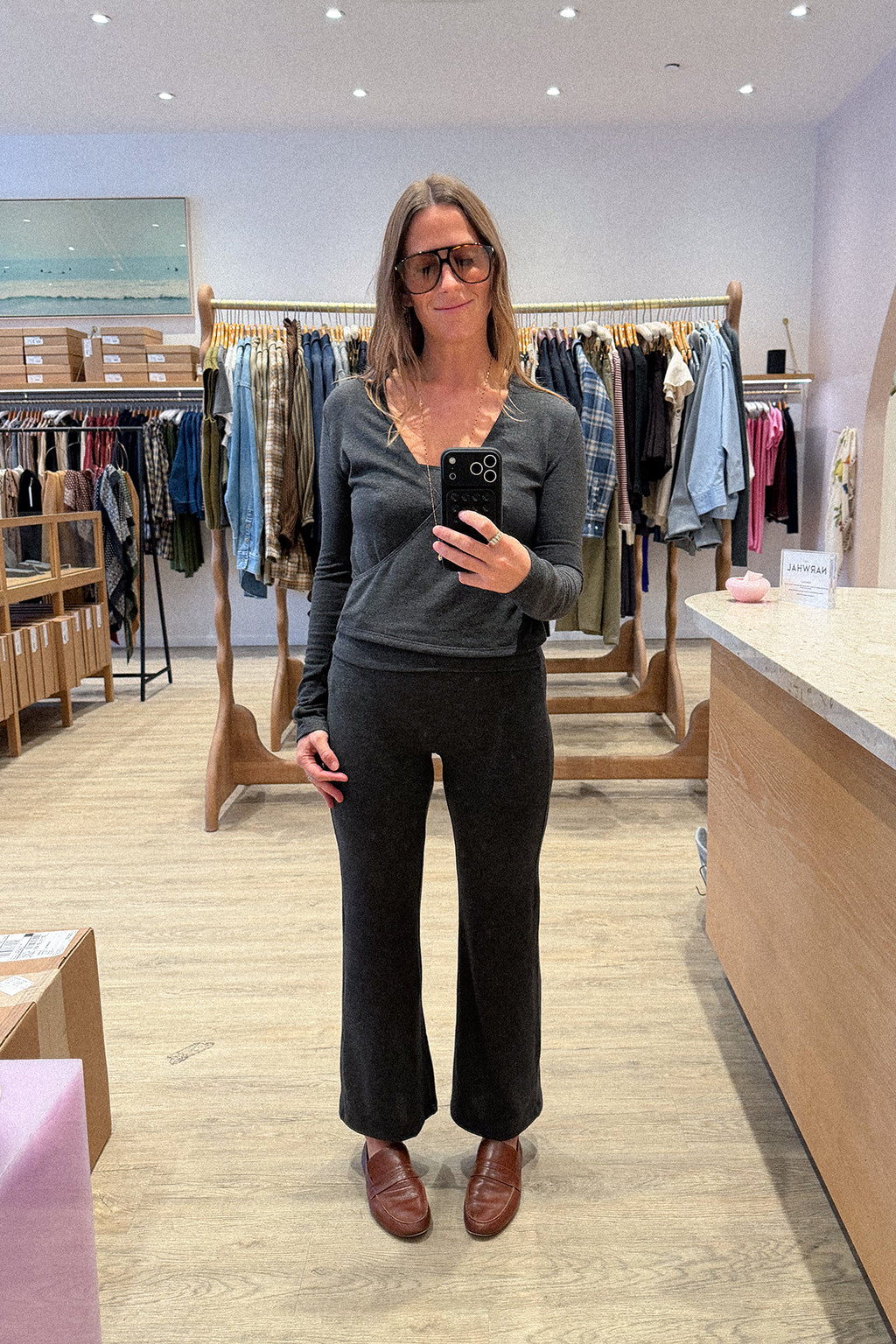LAUREN WRAP TOP