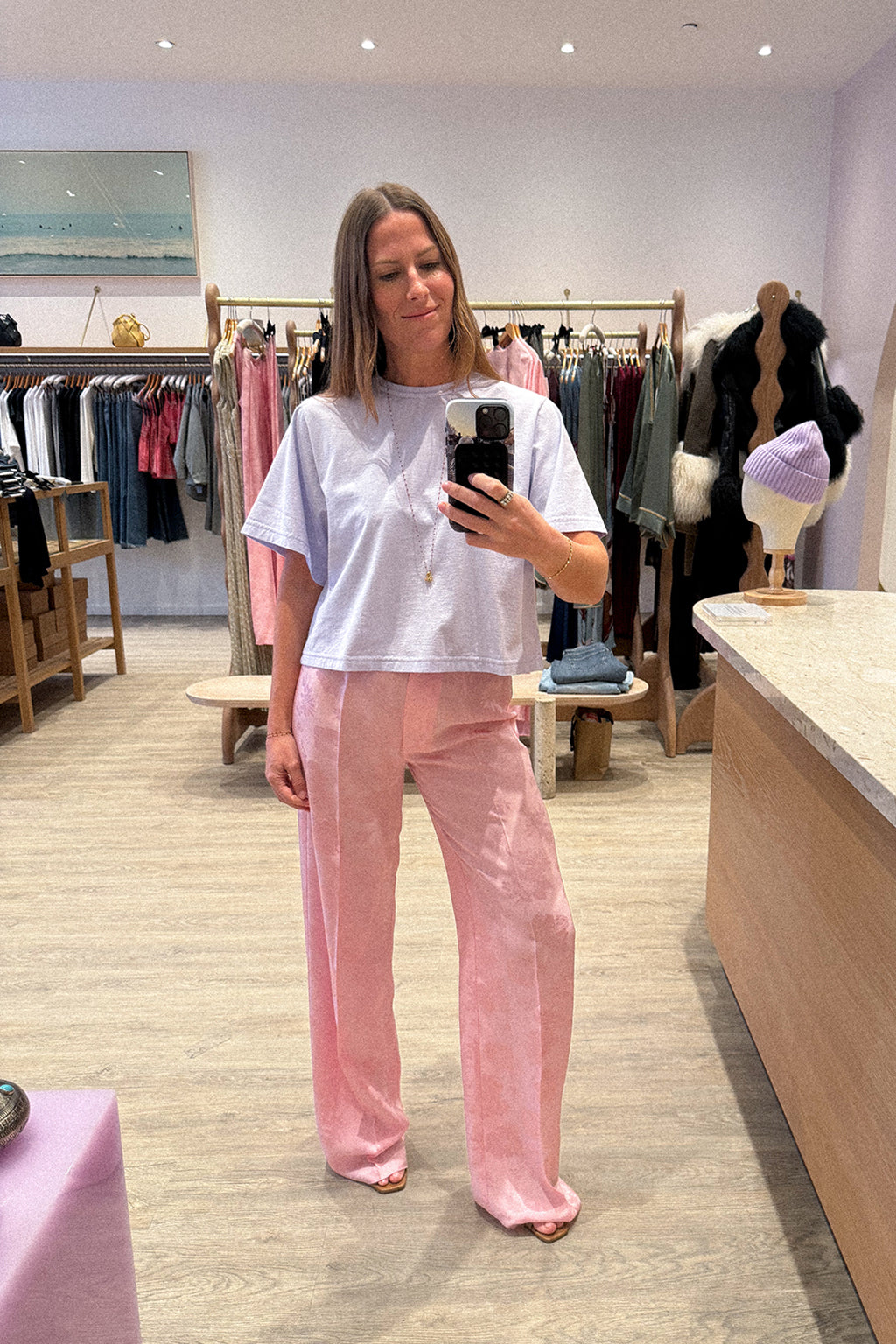 PANTALON BOUQUET JACQUARD